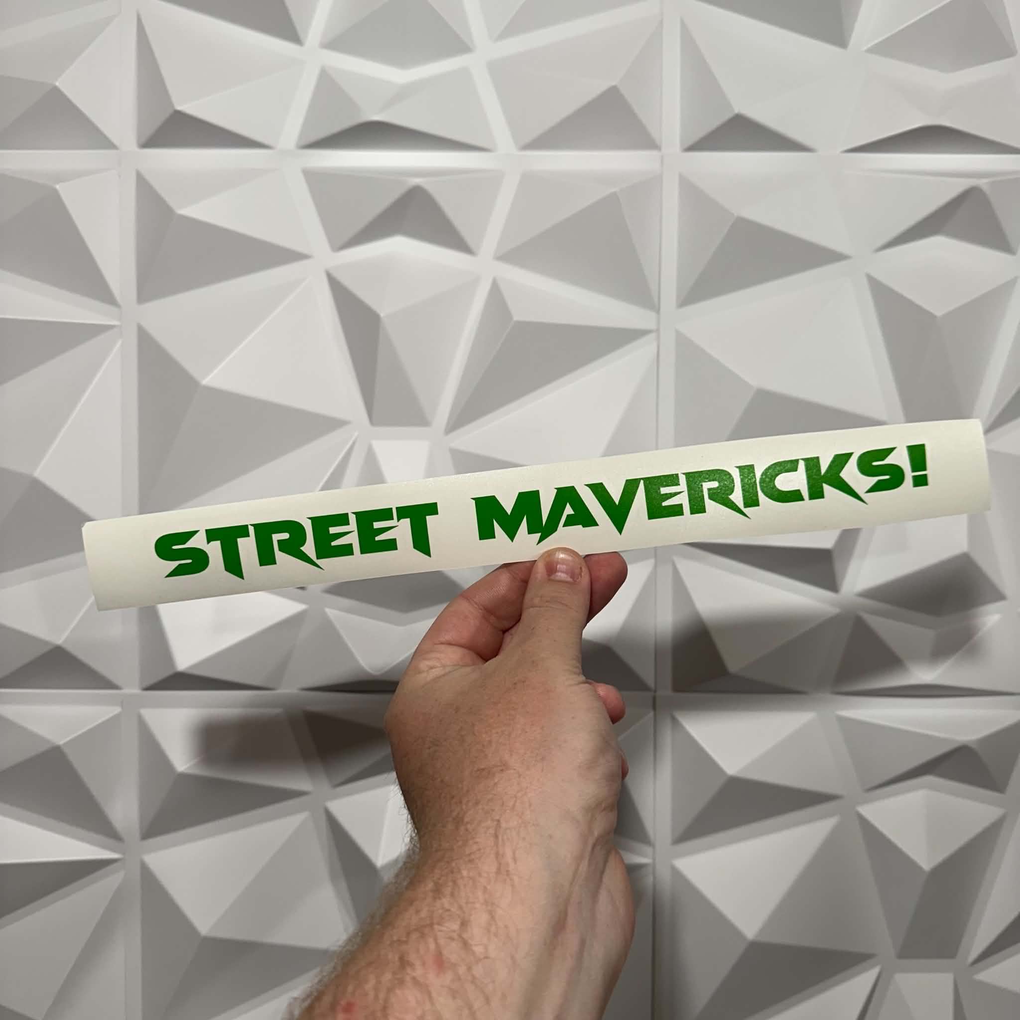 Street Mavericks Text Sticker - Image 2