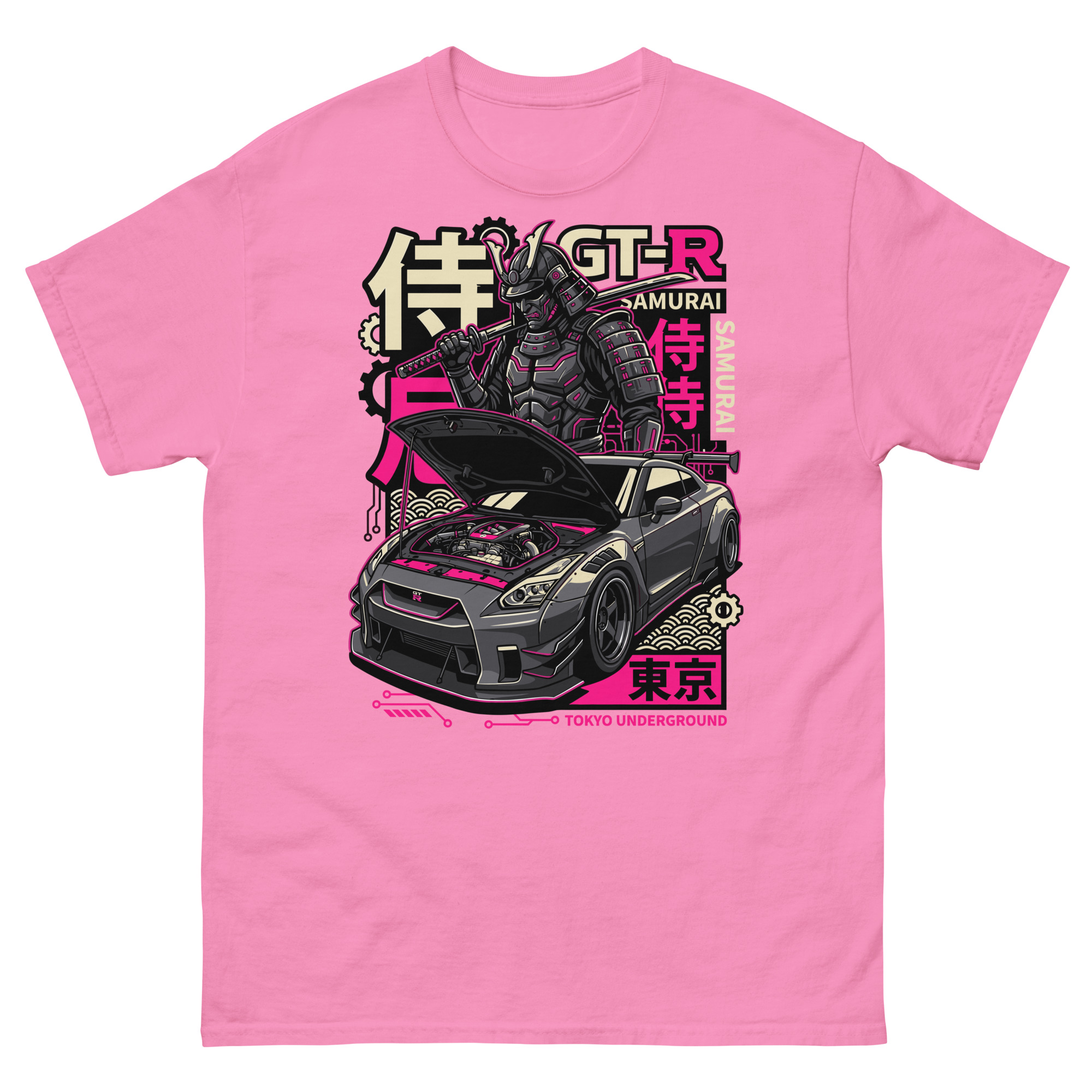 Samurai GT-R R35 Unisex Classic Tee - Image 12