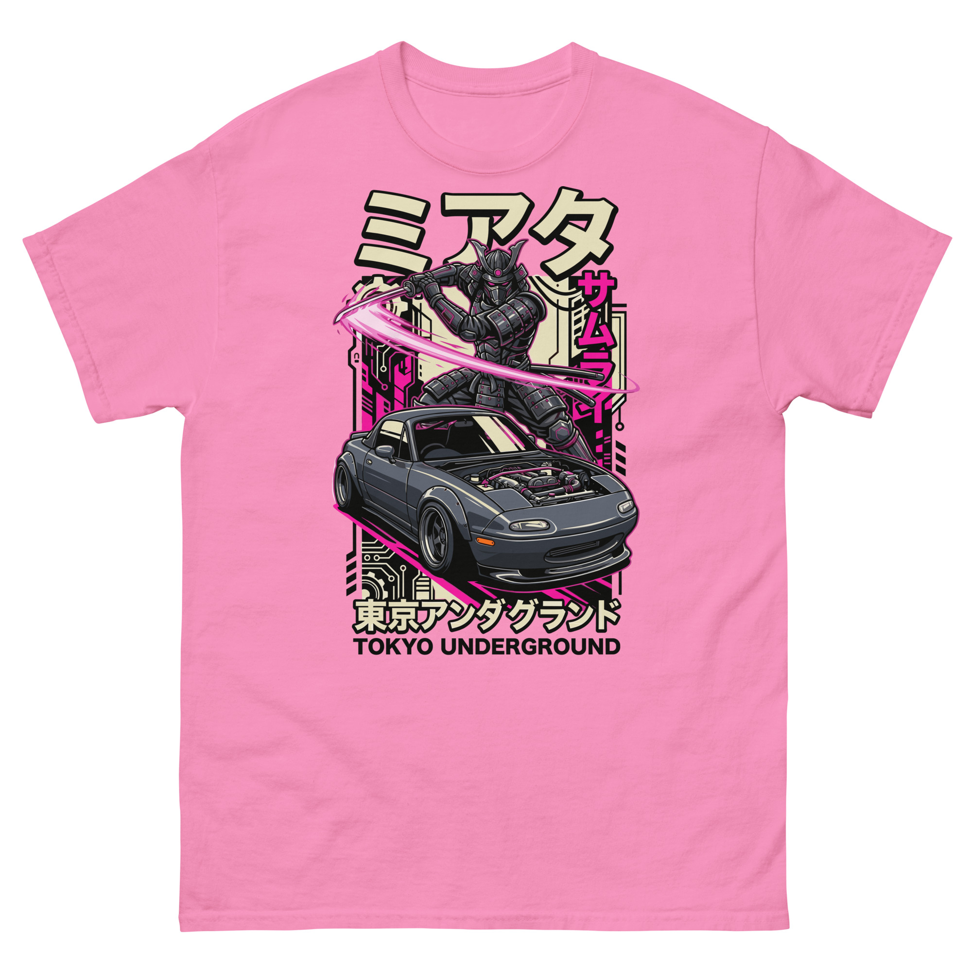 Samurai NA Miata Unisex Classic Tee - Image 12