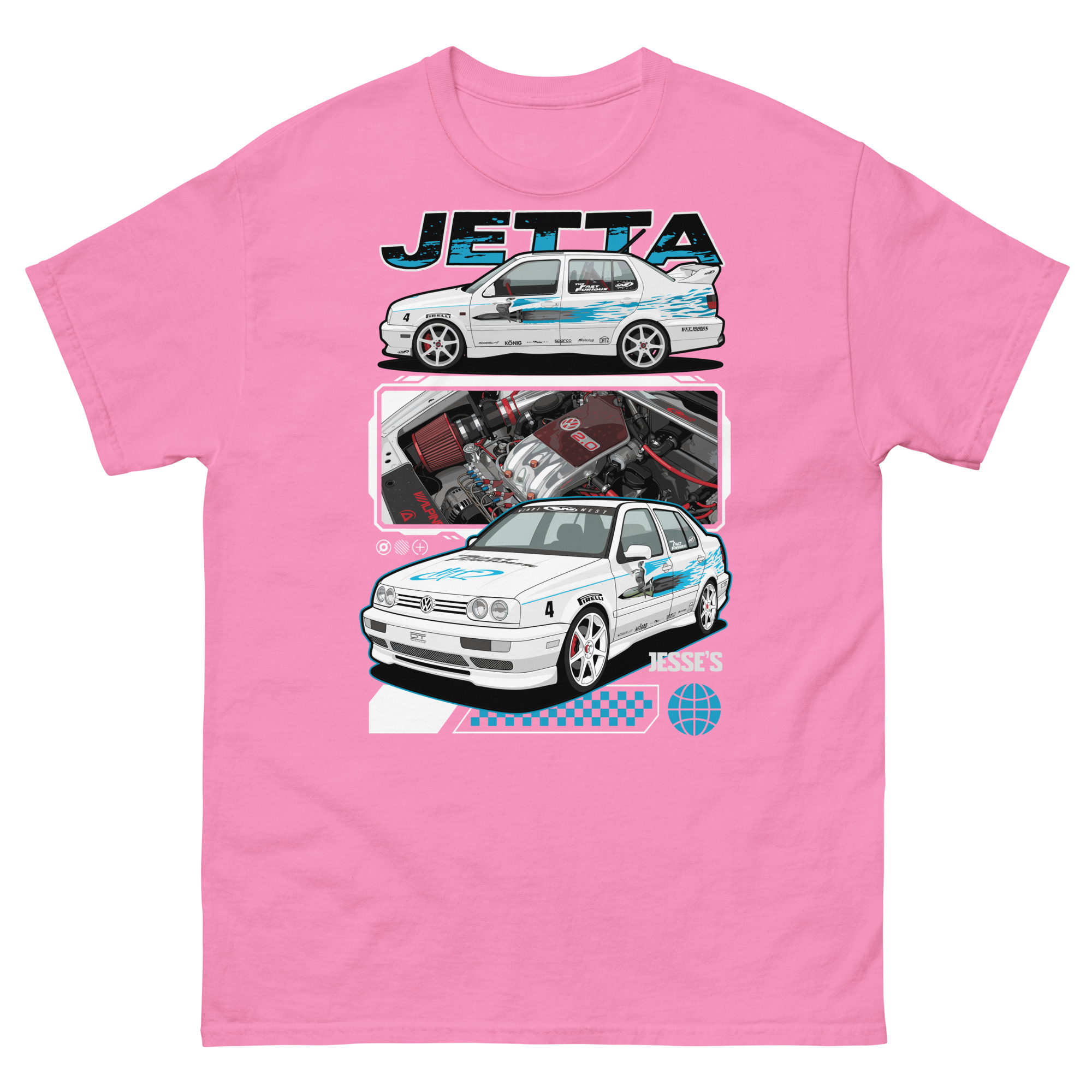 Jesse's Jetta Unisex Classic Tee - Image 12