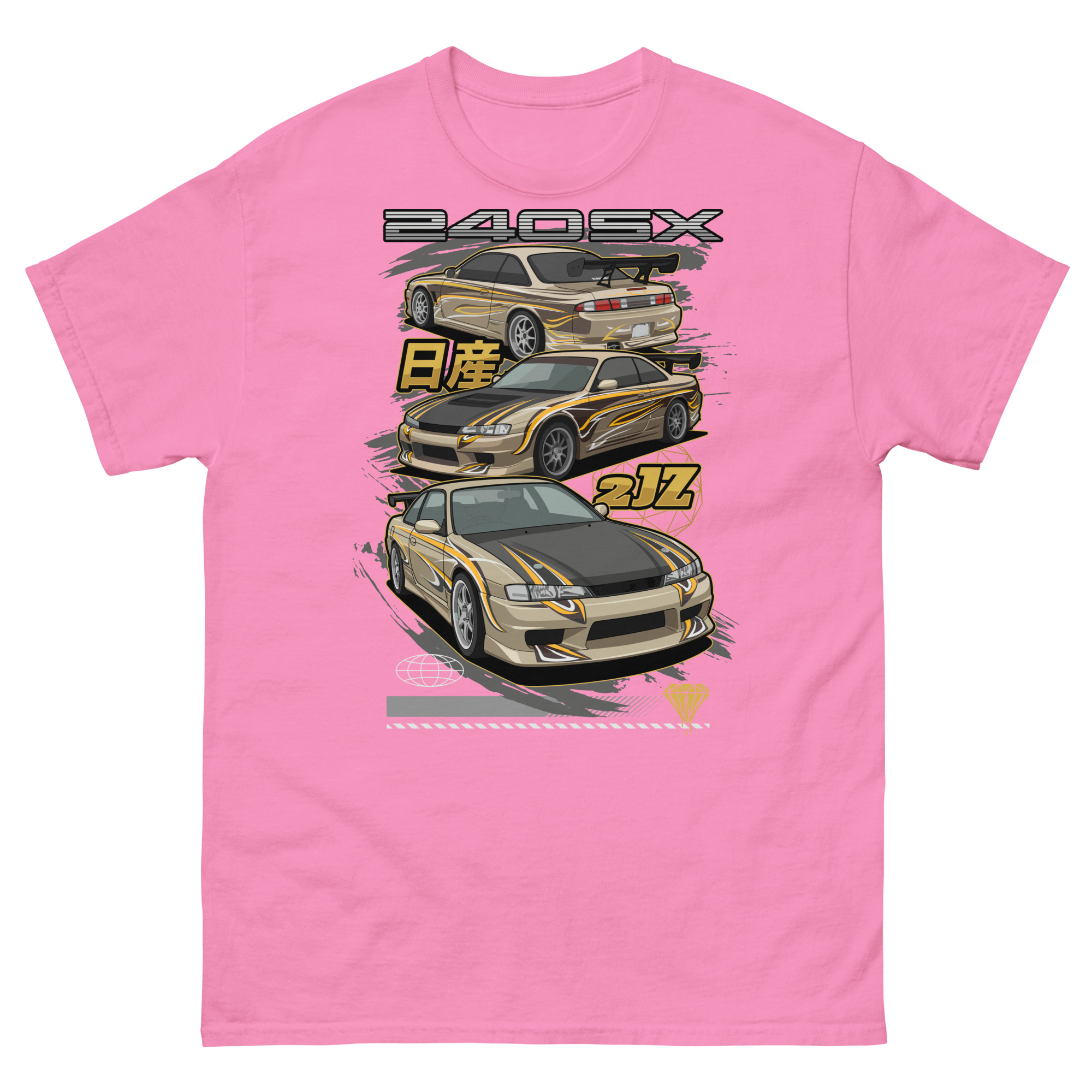 JDM Silvia S14 Unisex Classic Tee - Image 12