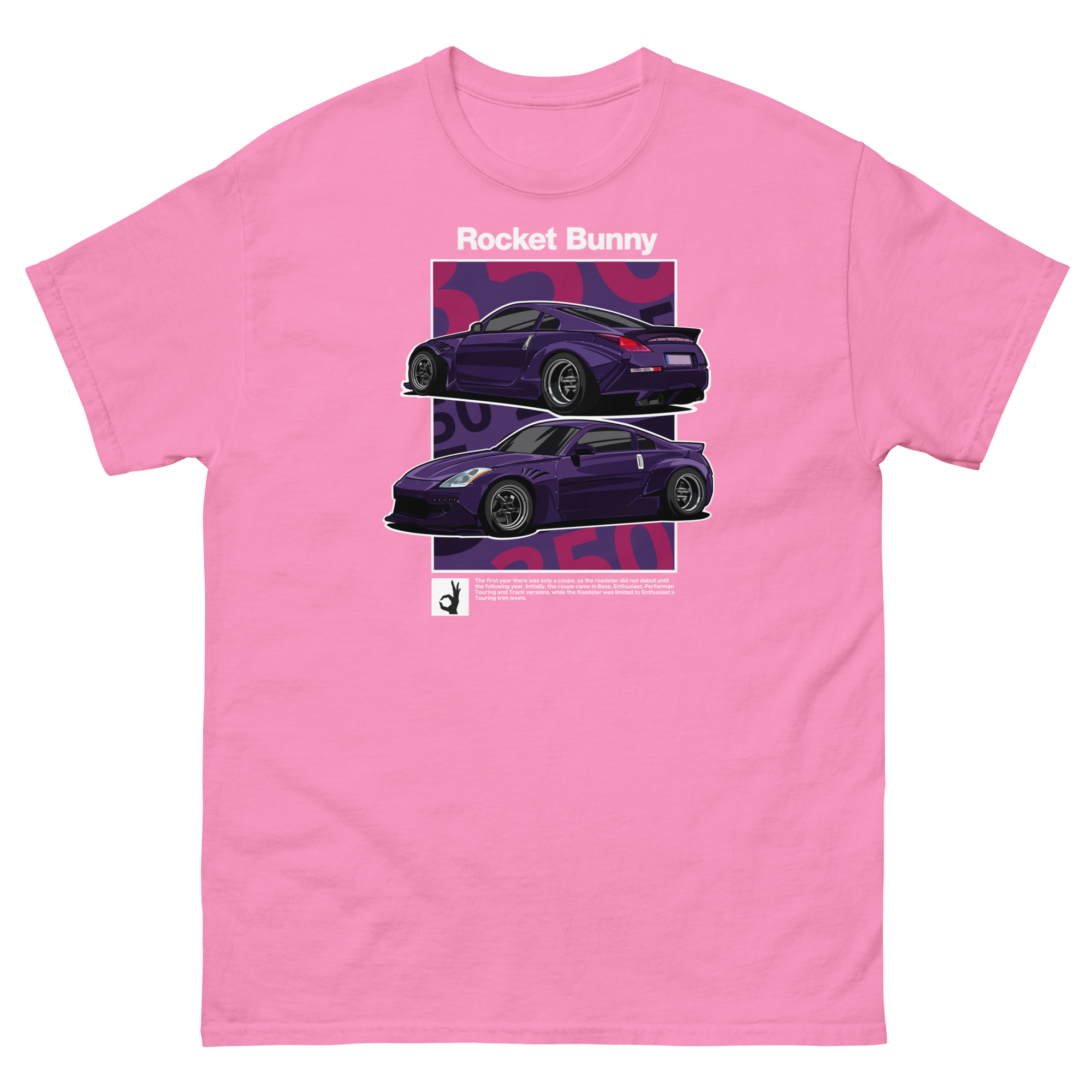 RB Purple 350z Unisex Classic Tee - Image 12