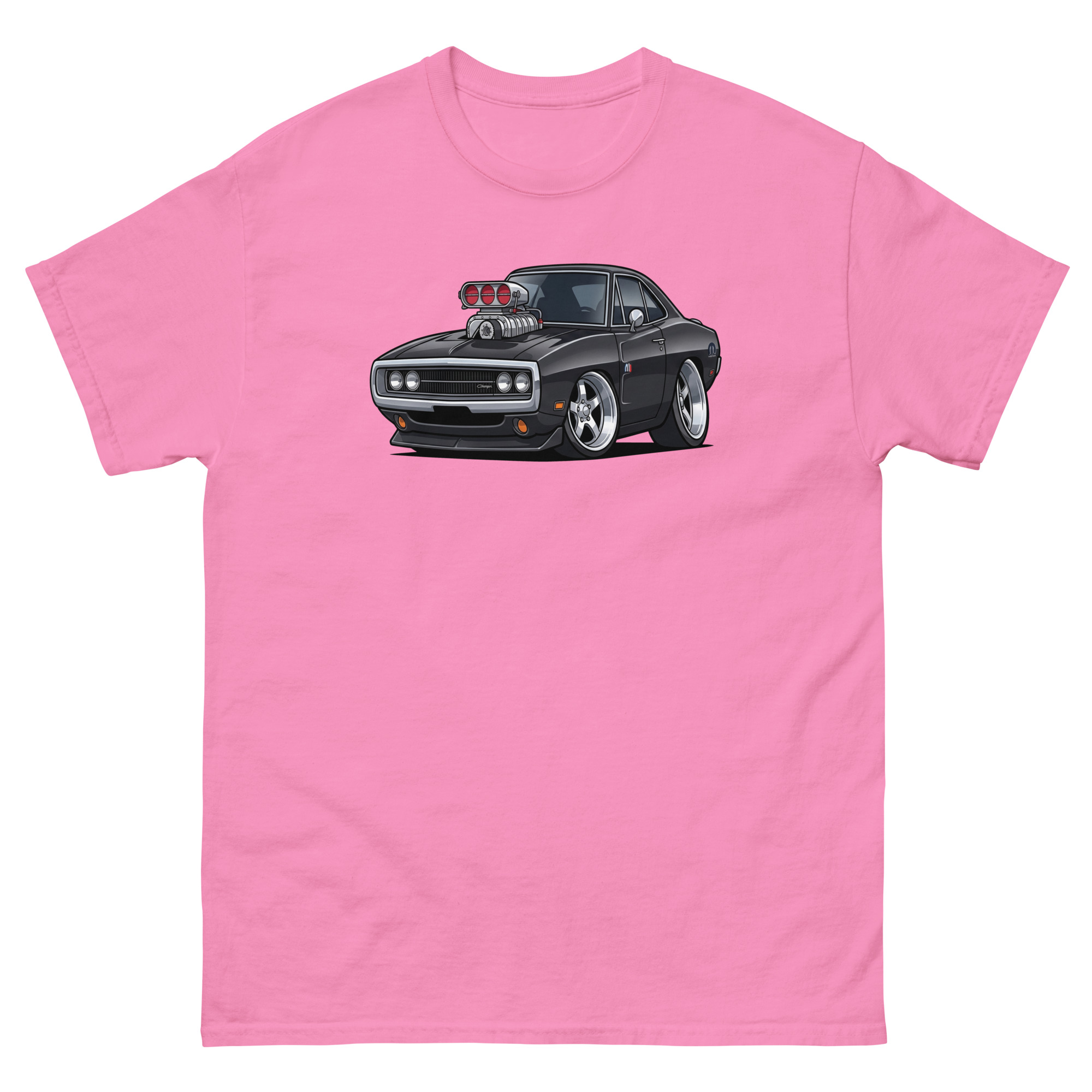 '70 Charger R/T Chibi Style Unisex Classic Tee - Image 23