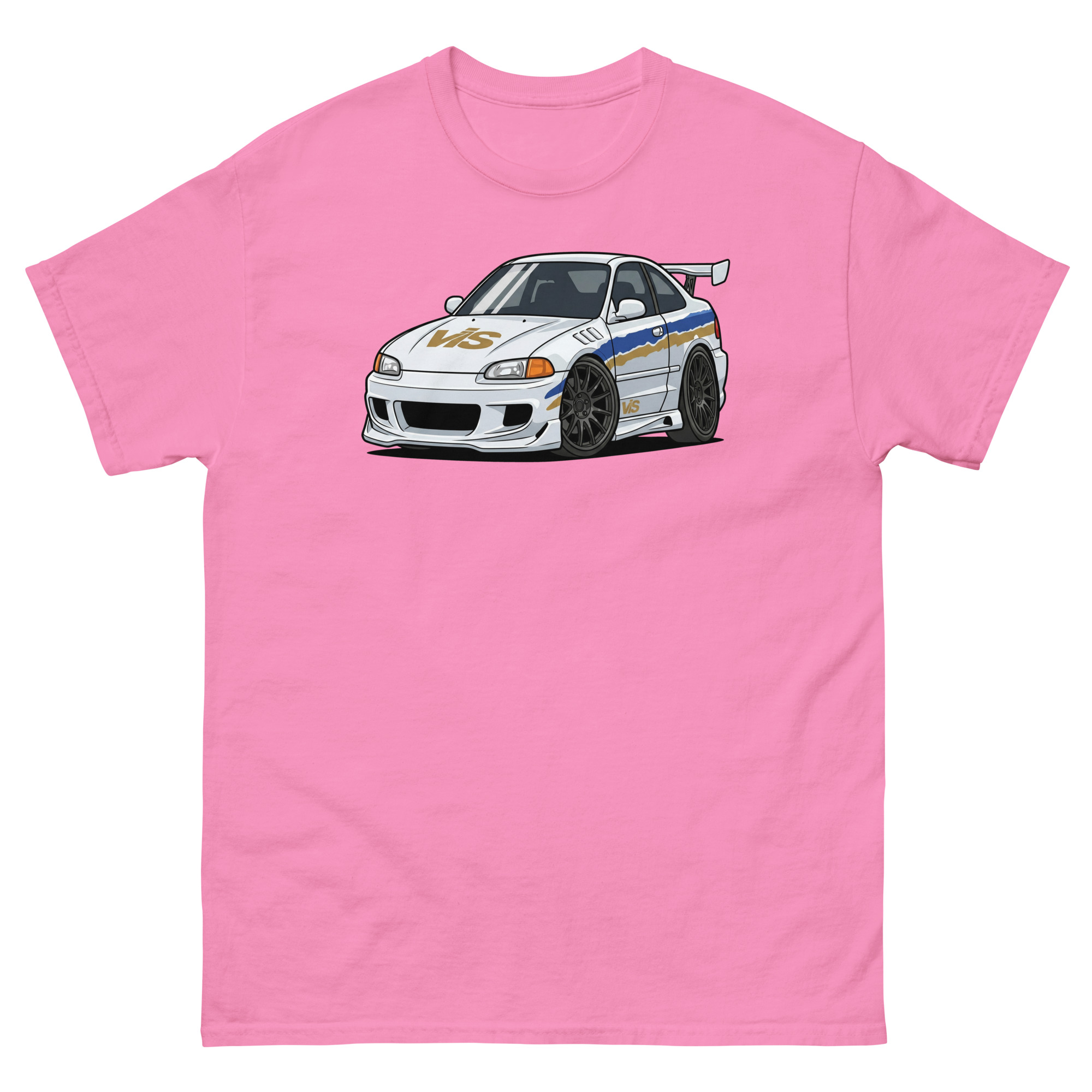 1993 Civic Coupe Chibi Style Unisex Classic Tee - Image 23
