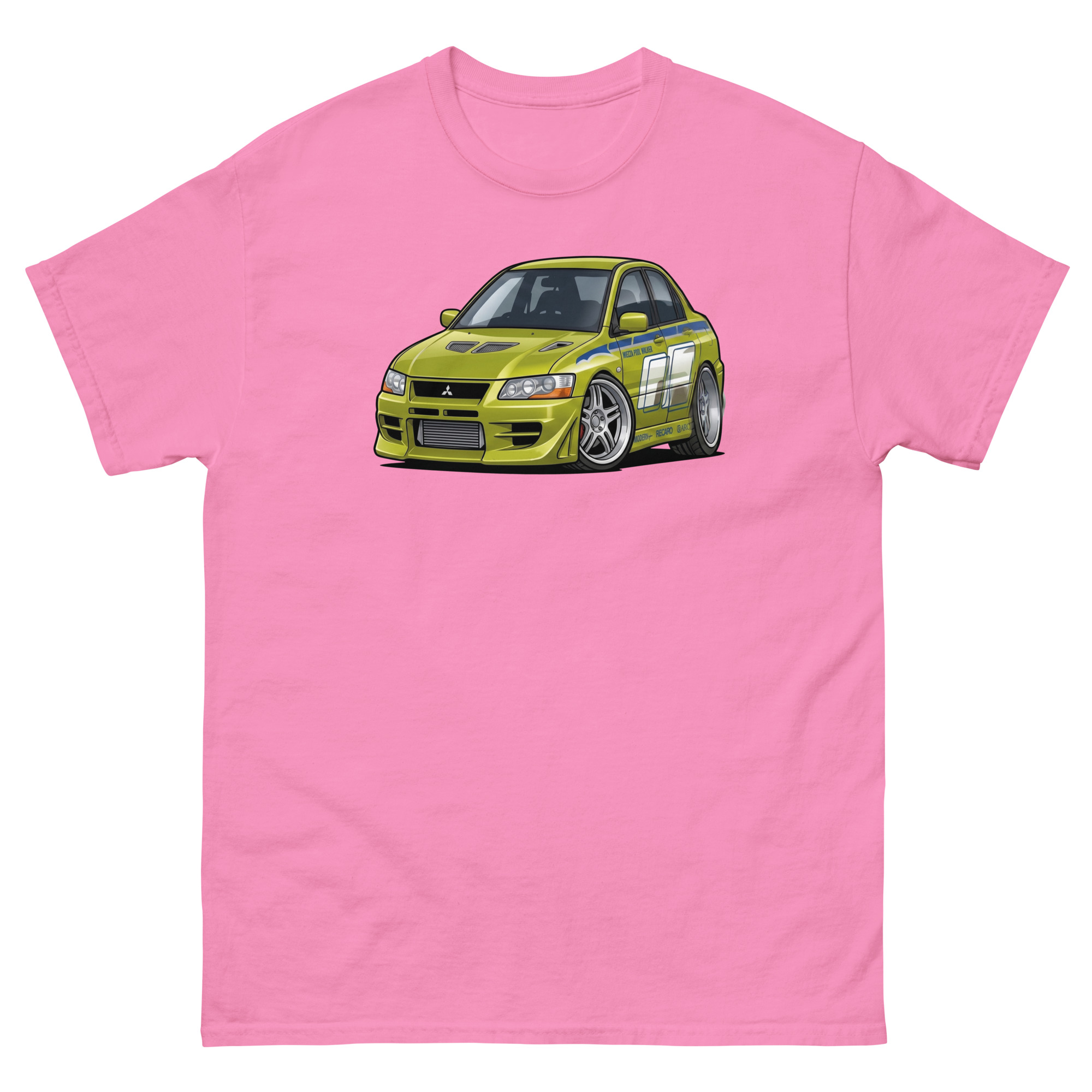 Brian's 2002 Evo VII Chibi Style Unisex Classic Tee - Image 23