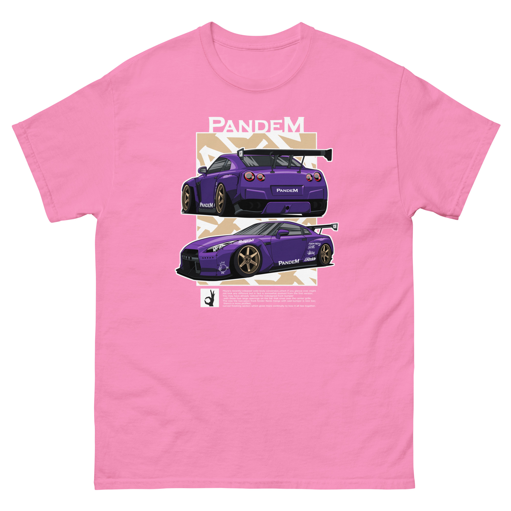 Pandem R35 JDM Unisex Classic Tee - Image 12