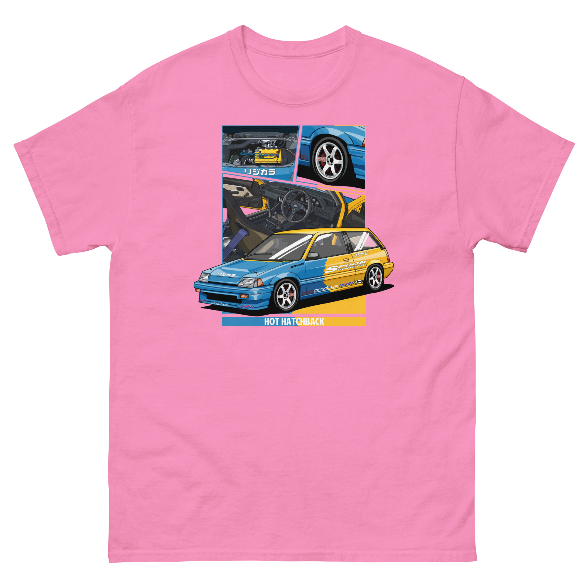JDM Hot Hatch Unisex Classic Tee - Image 12