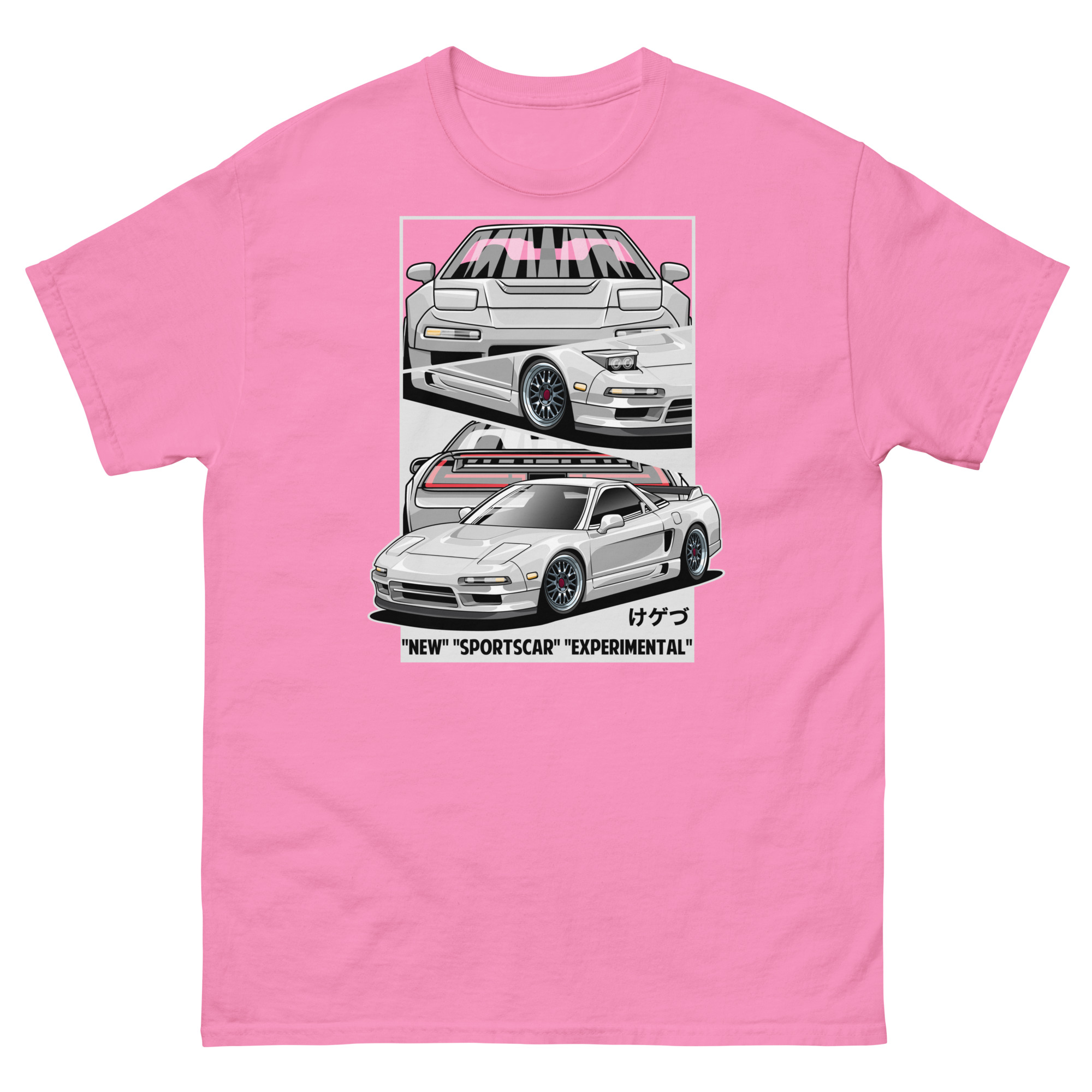 White JDM NSX Unisex Classic Tee - Image 12