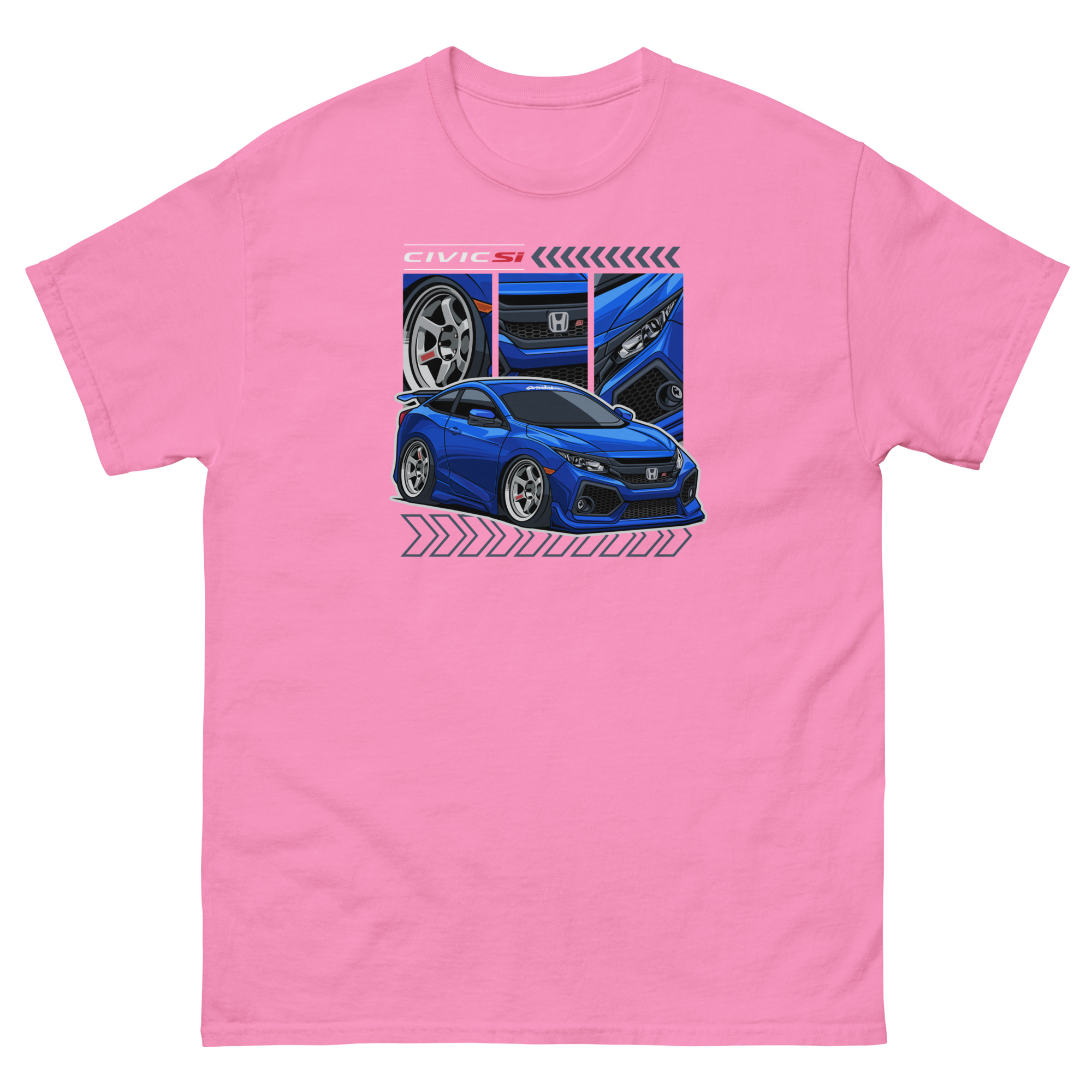 Civic SI Chibi Stile Unisex Classic Tee - Image 12