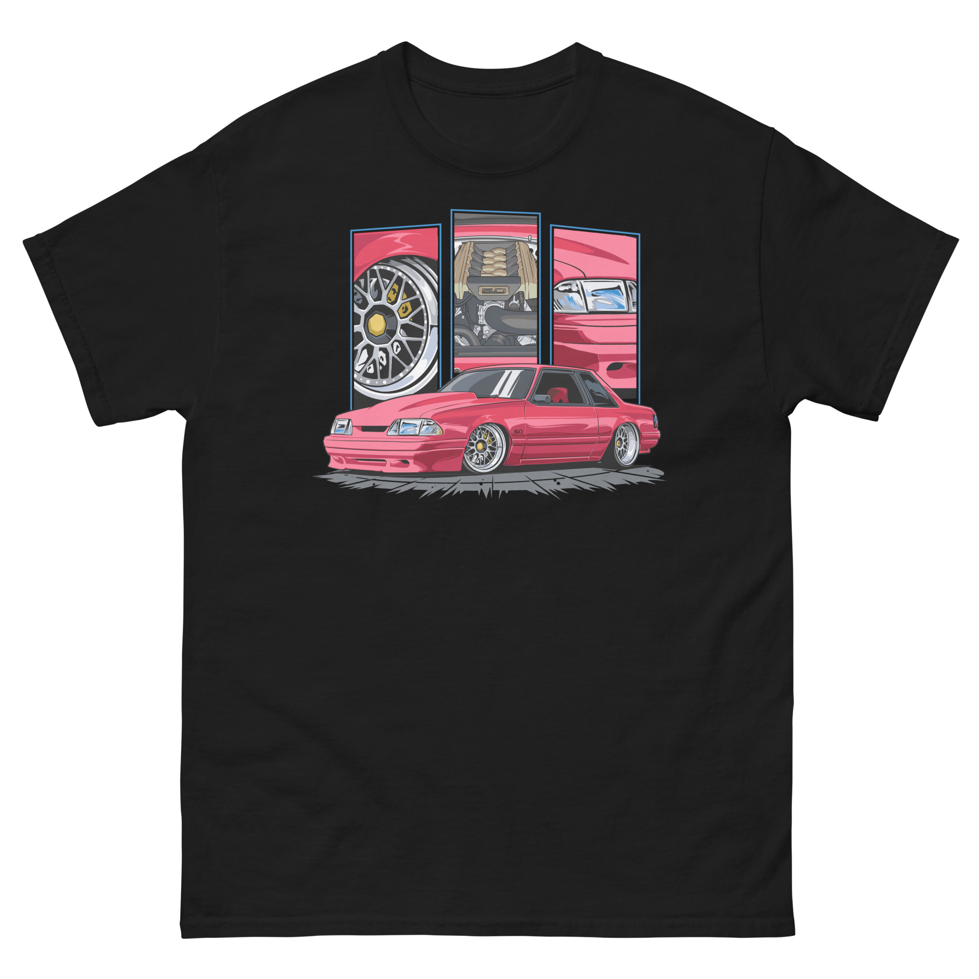 Red Foxbody Cobra Unisex Classic Tee