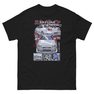 Silver Skyline GTR R34 Unisex Classic Tee