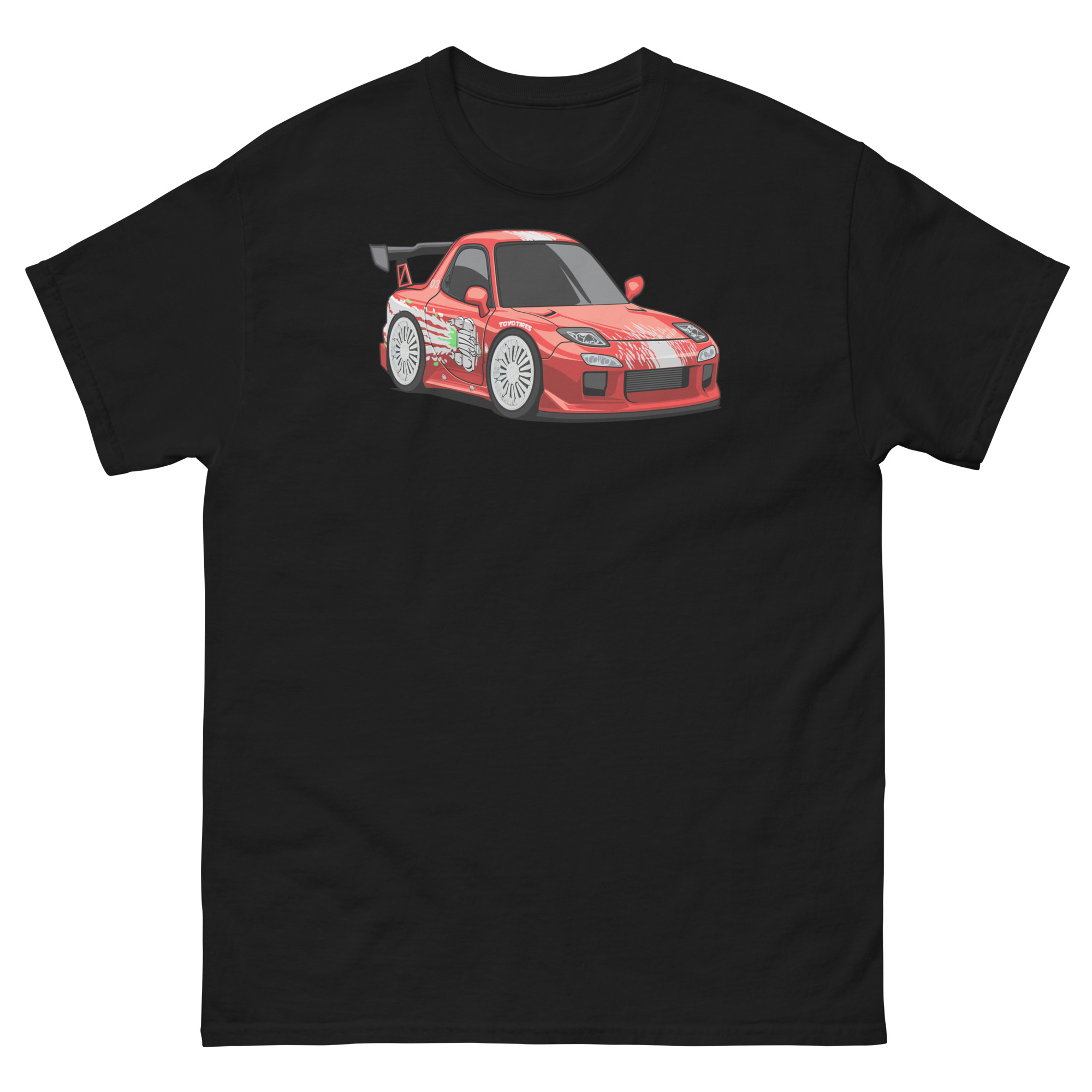 RX-7 Chibi Style Unisex Classic Tee