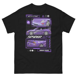 Purple Eclipse Spyder Unisex Classic Tee