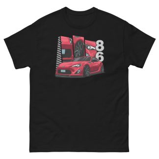 Red JDM GT86 Unisex Classic Tee