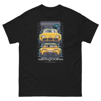 JDM Yellow Supra MK5 Unisex Classic Tee