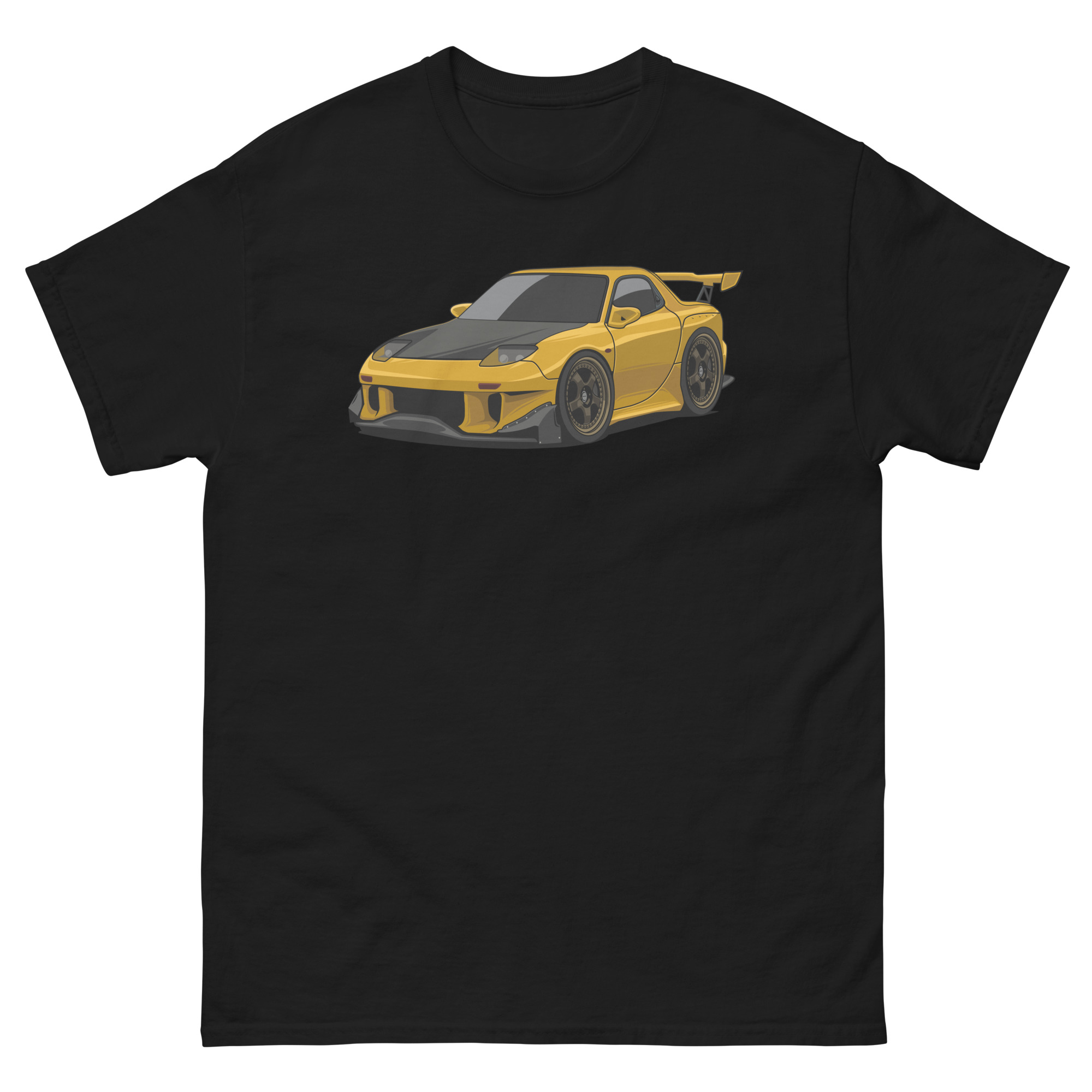 Yellow RX-7 Unisex Classic Tee