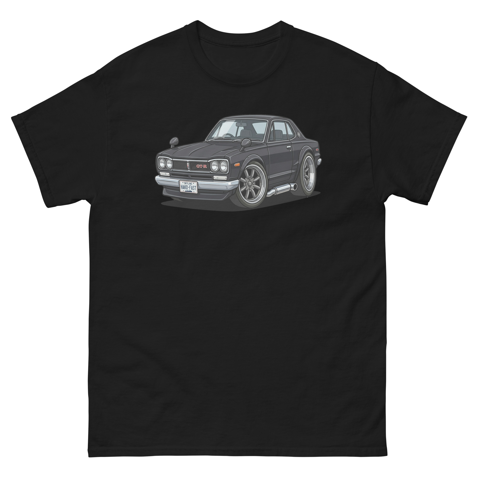 1971 Skyline GT-R Chibi Style Unisex Classic Tee