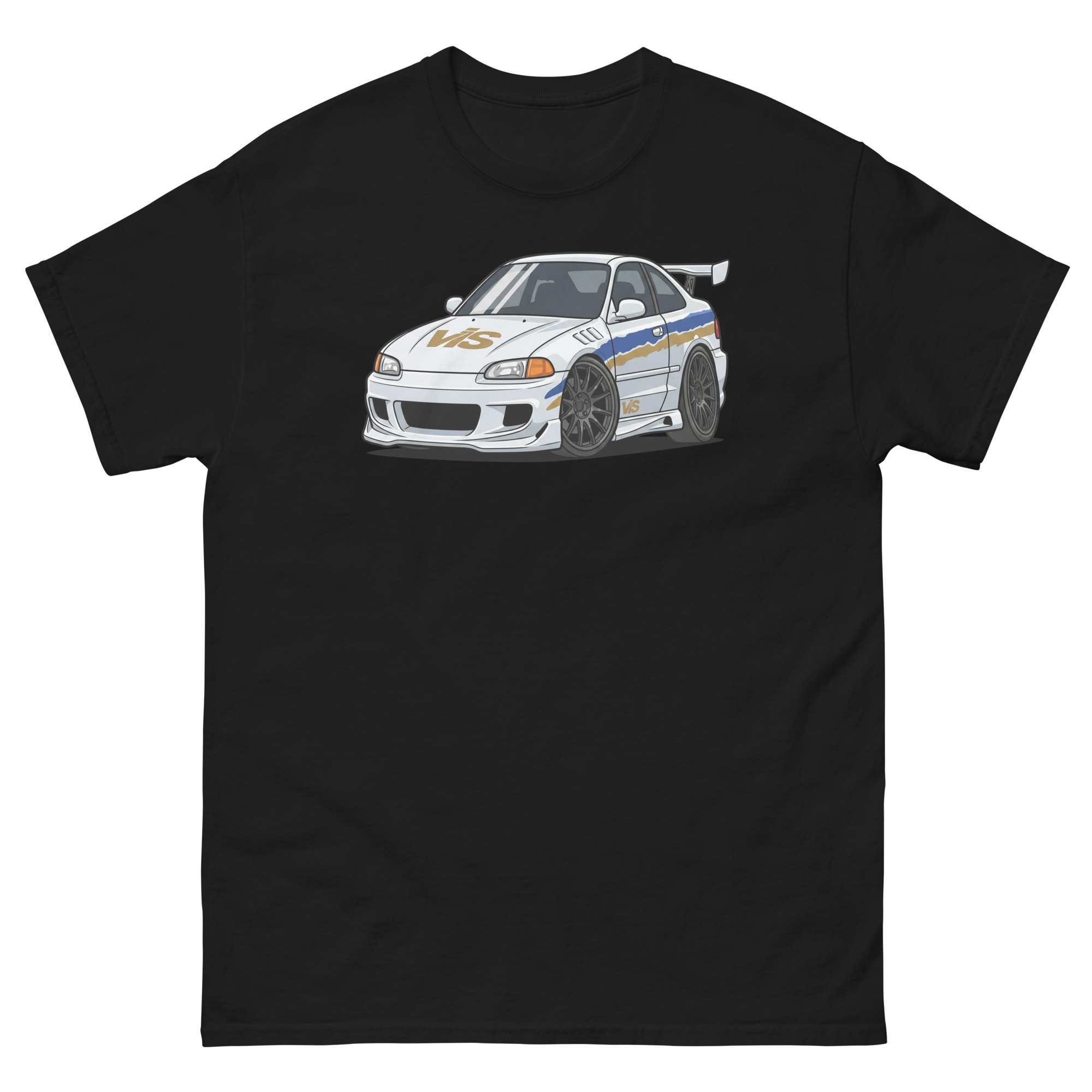 1993 Civic Coupe Chibi Style Unisex Classic Tee