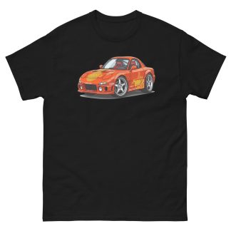 1993 RX-7 Orange Julius Chibi Style Unisex Classic Tee