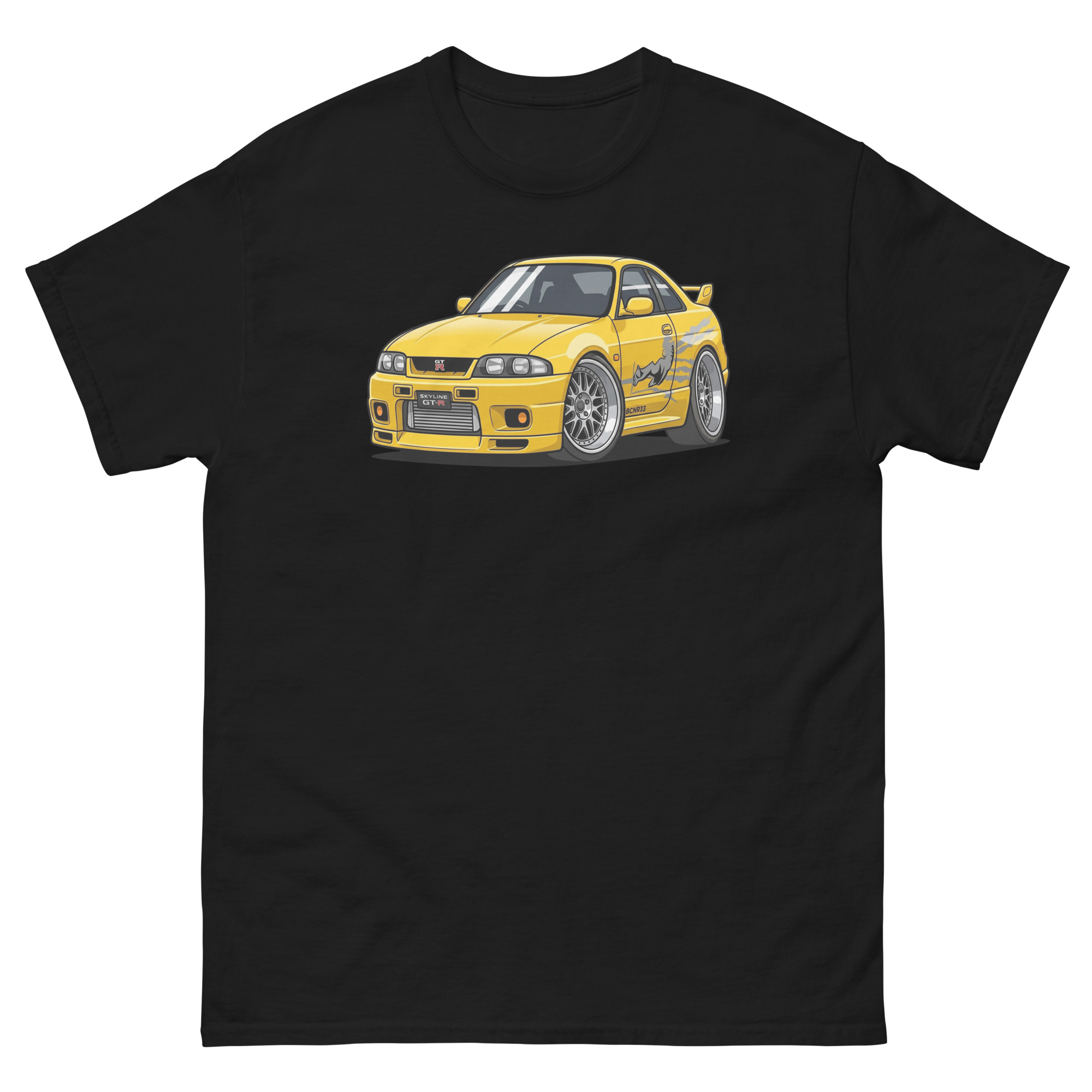 1995 Skyline GT-R R33 Chibi Style Unisex Classic Tee
