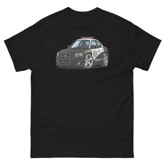 2011 Police Charger Chibi Style Unisex Classic Tee