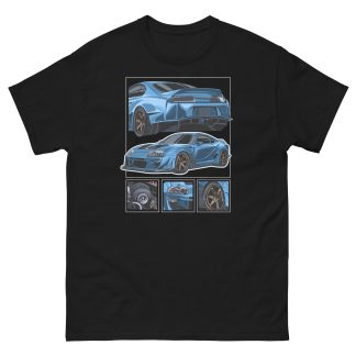JDM Blue MK4 Supra Unisex Classic Tee
