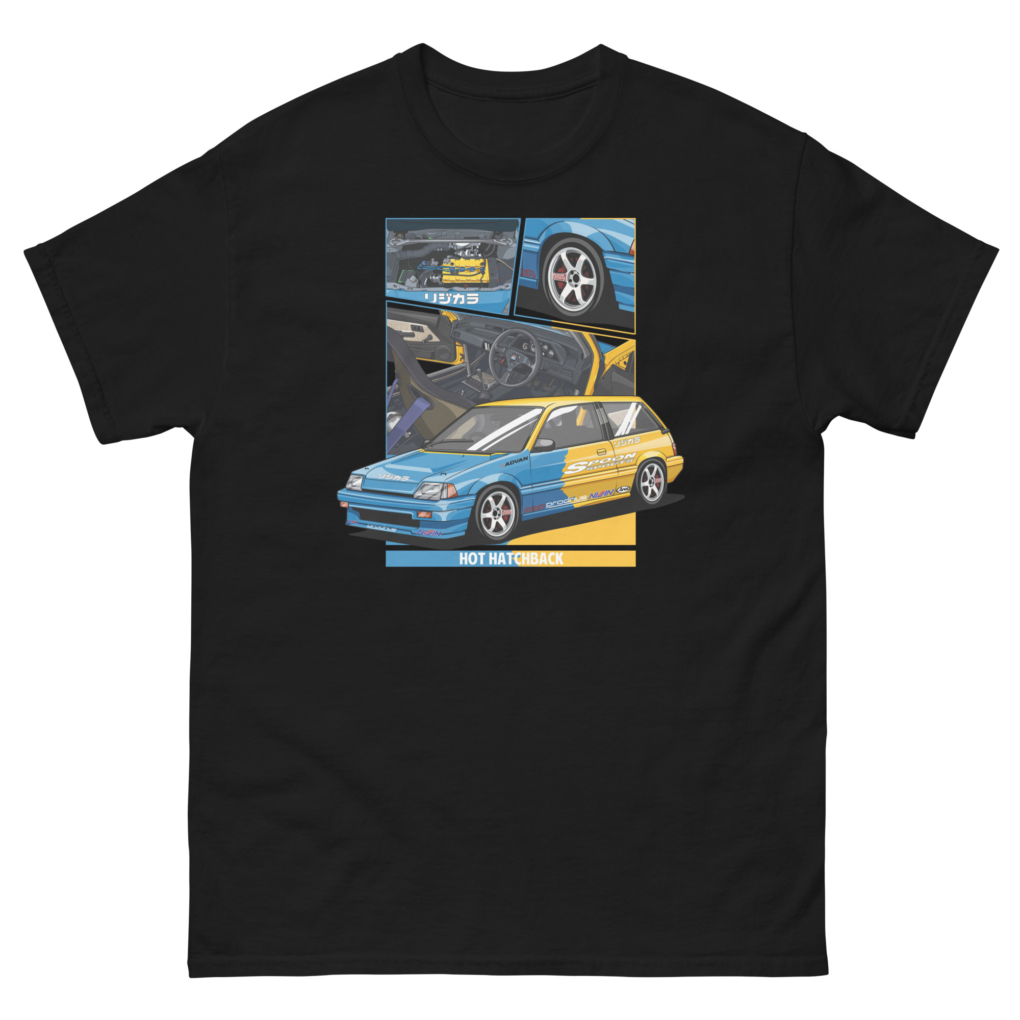 JDM Hot Hatch Unisex Classic Tee