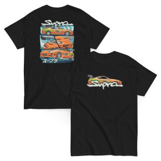Brian's Supra MK4 Unisex Classic Tee (Front/Back Design)