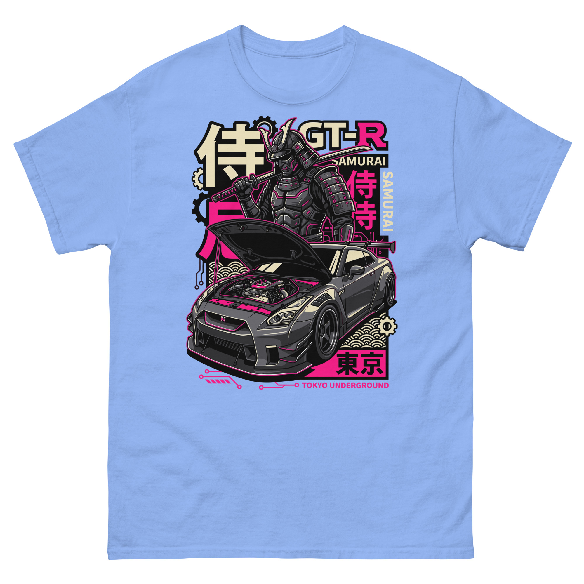 Samurai GT-R R35 Unisex Classic Tee - Image 13
