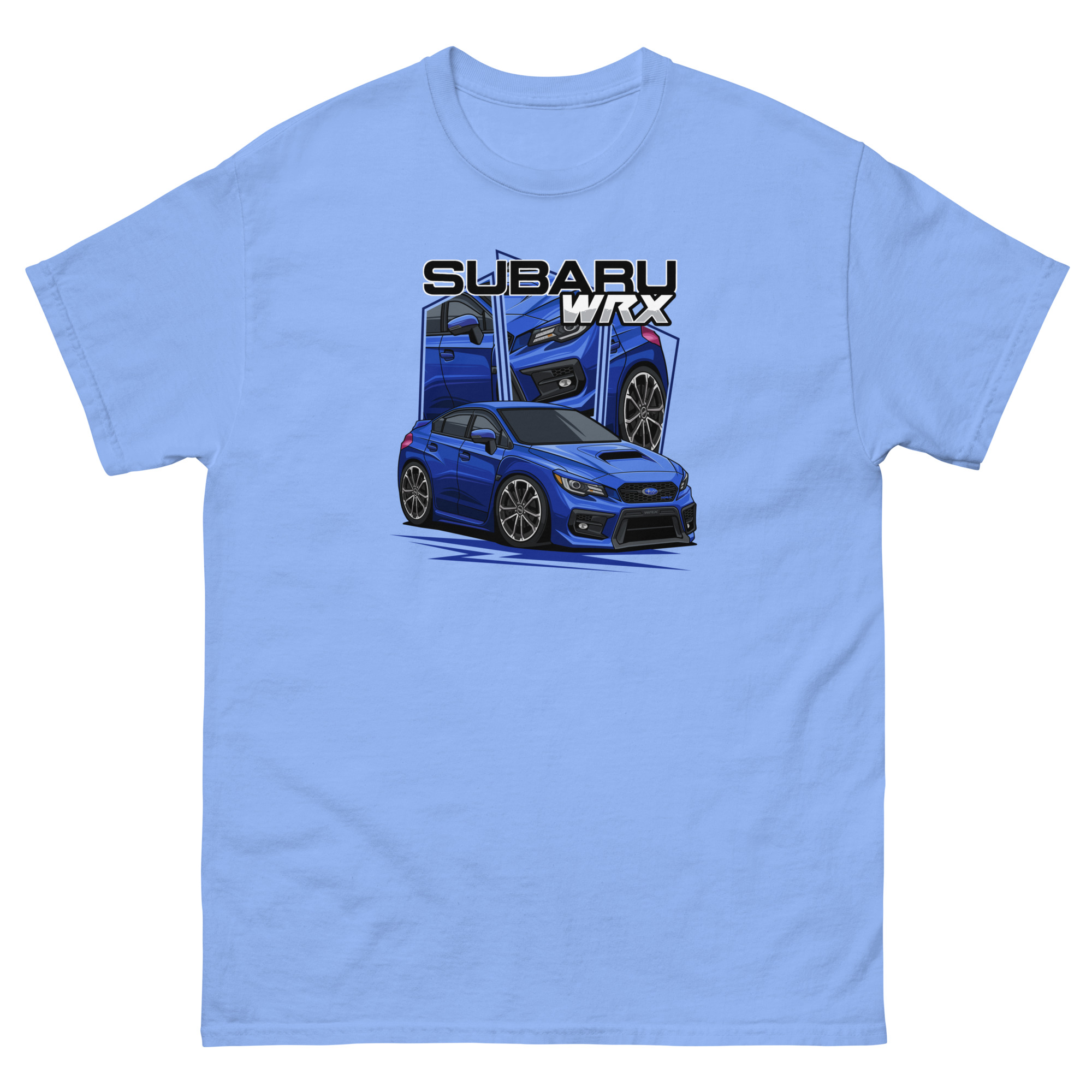 JDM Blue WRX Unisex Classic Tee - Image 13