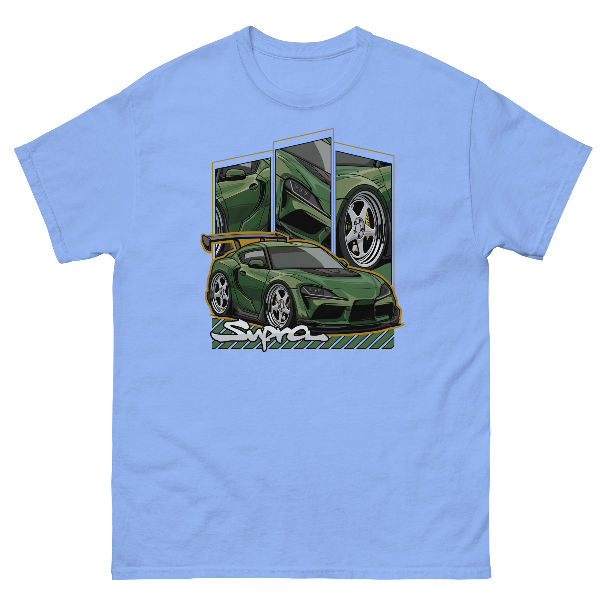 JDM Green Supra MK5 Unisex Classic Tee - Image 13