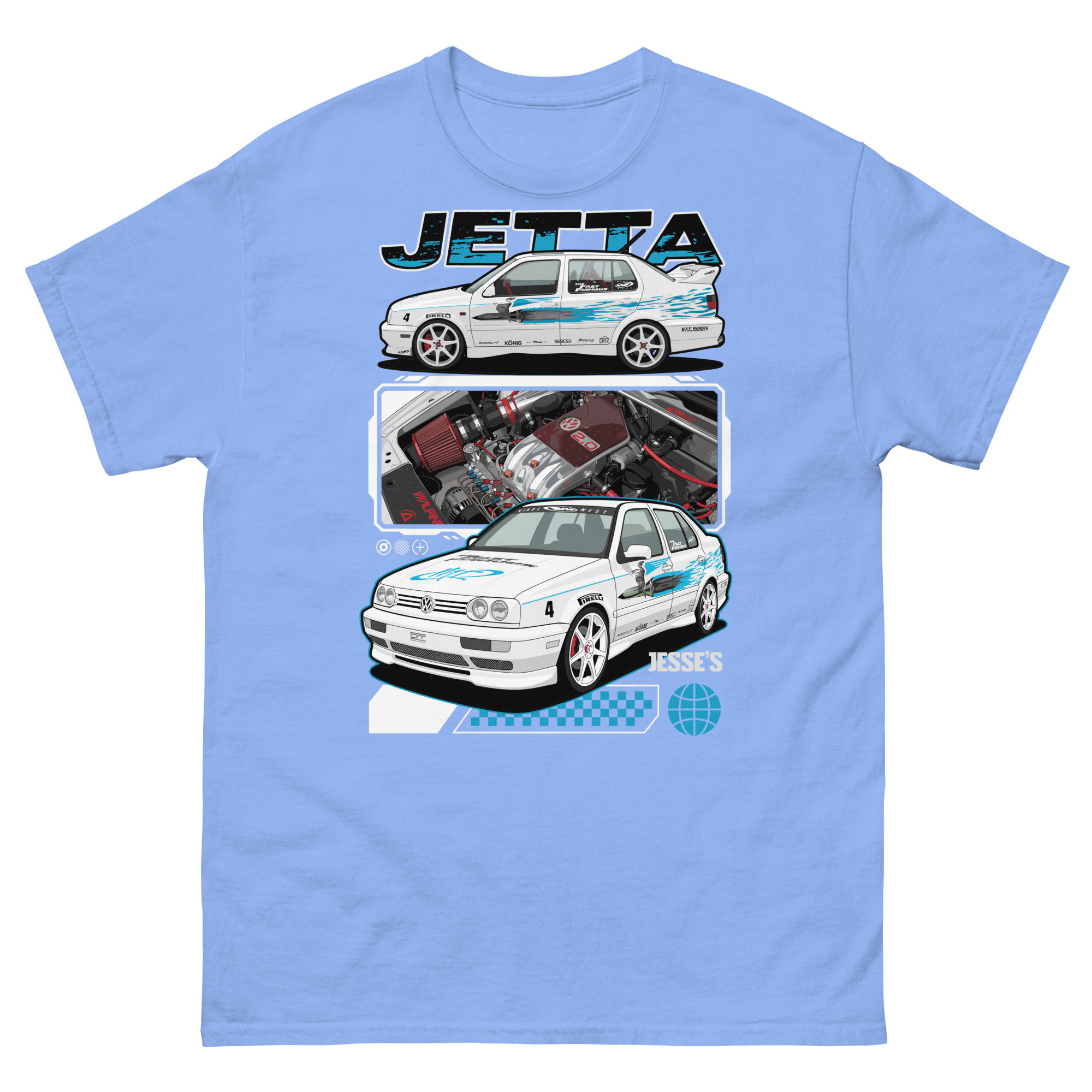 Jesse's Jetta Unisex Classic Tee - Image 13