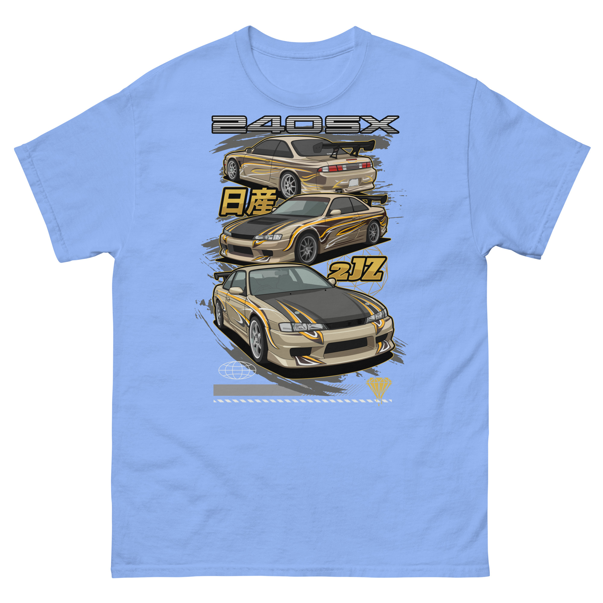 JDM Silvia S14 Unisex Classic Tee - Image 13
