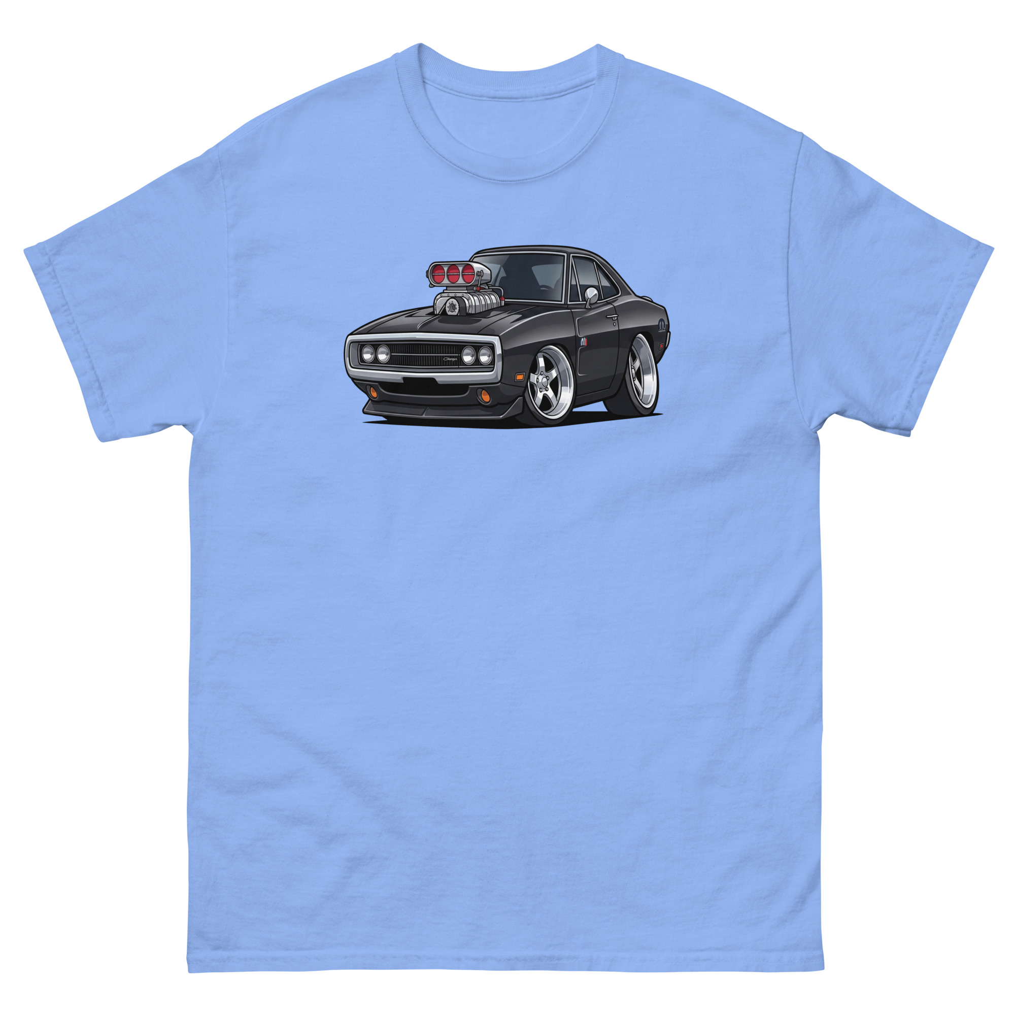 '70 Charger R/T Chibi Style Unisex Classic Tee - Image 25