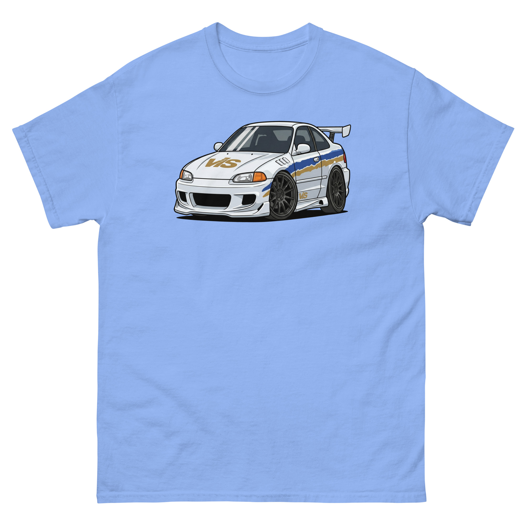 1993 Civic Coupe Chibi Style Unisex Classic Tee - Image 25