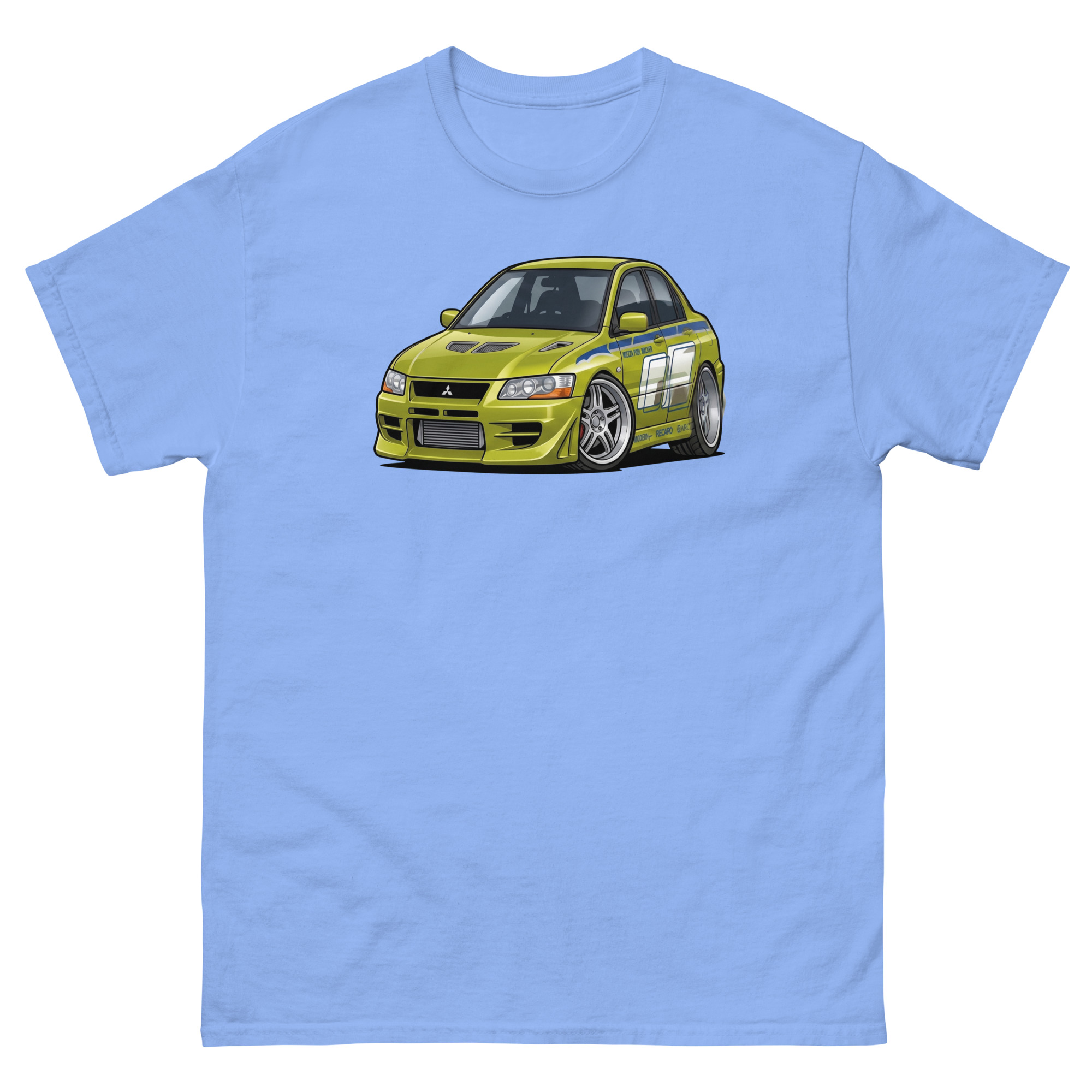 Brian's 2002 Evo VII Chibi Style Unisex Classic Tee - Image 25