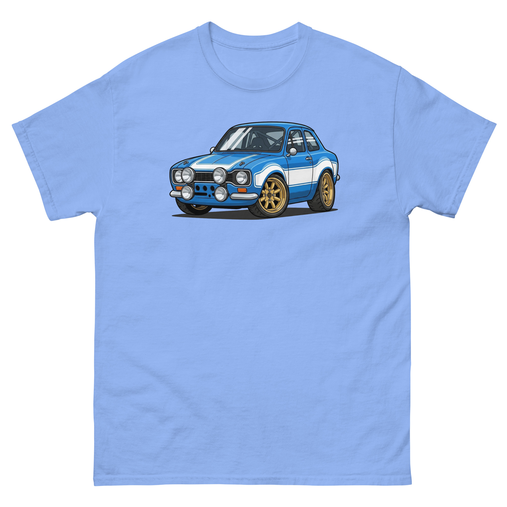 1970 Escort MK1 Chibi Style Unisex Classic Tee - Image 13