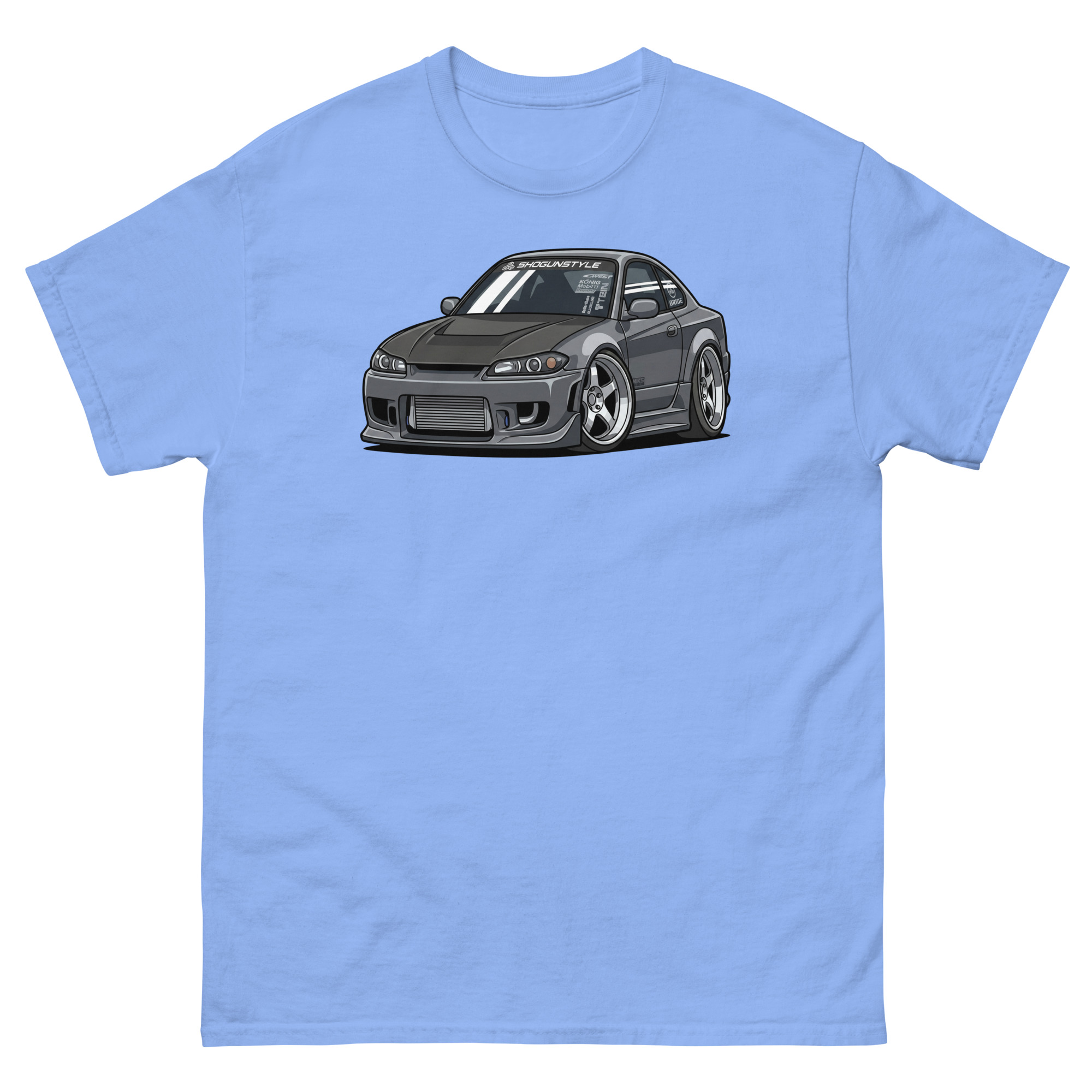 2000 Silvia S15 Chibi Style Unisex Classic Tee - Image 13