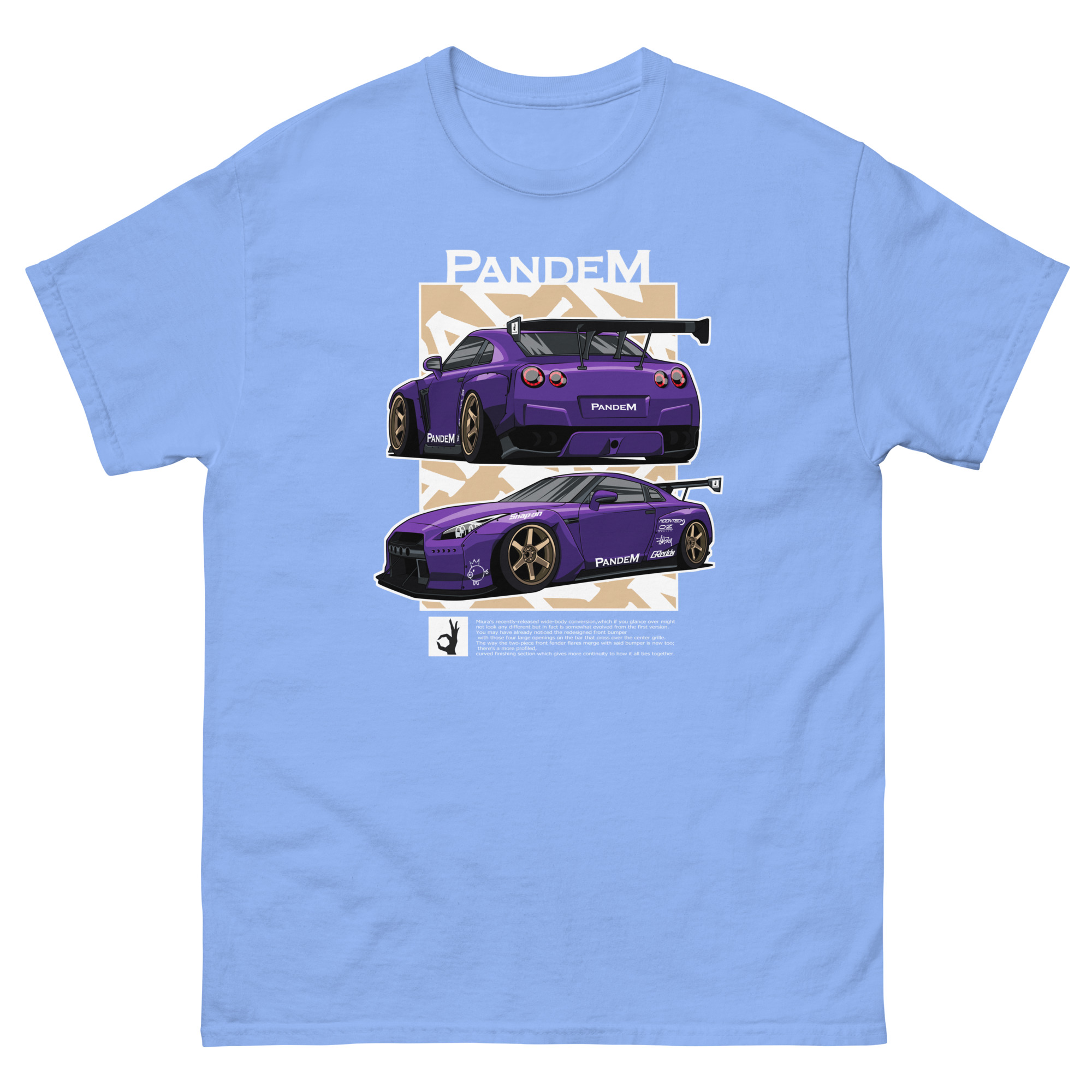 Pandem R35 JDM Unisex Classic Tee - Image 13