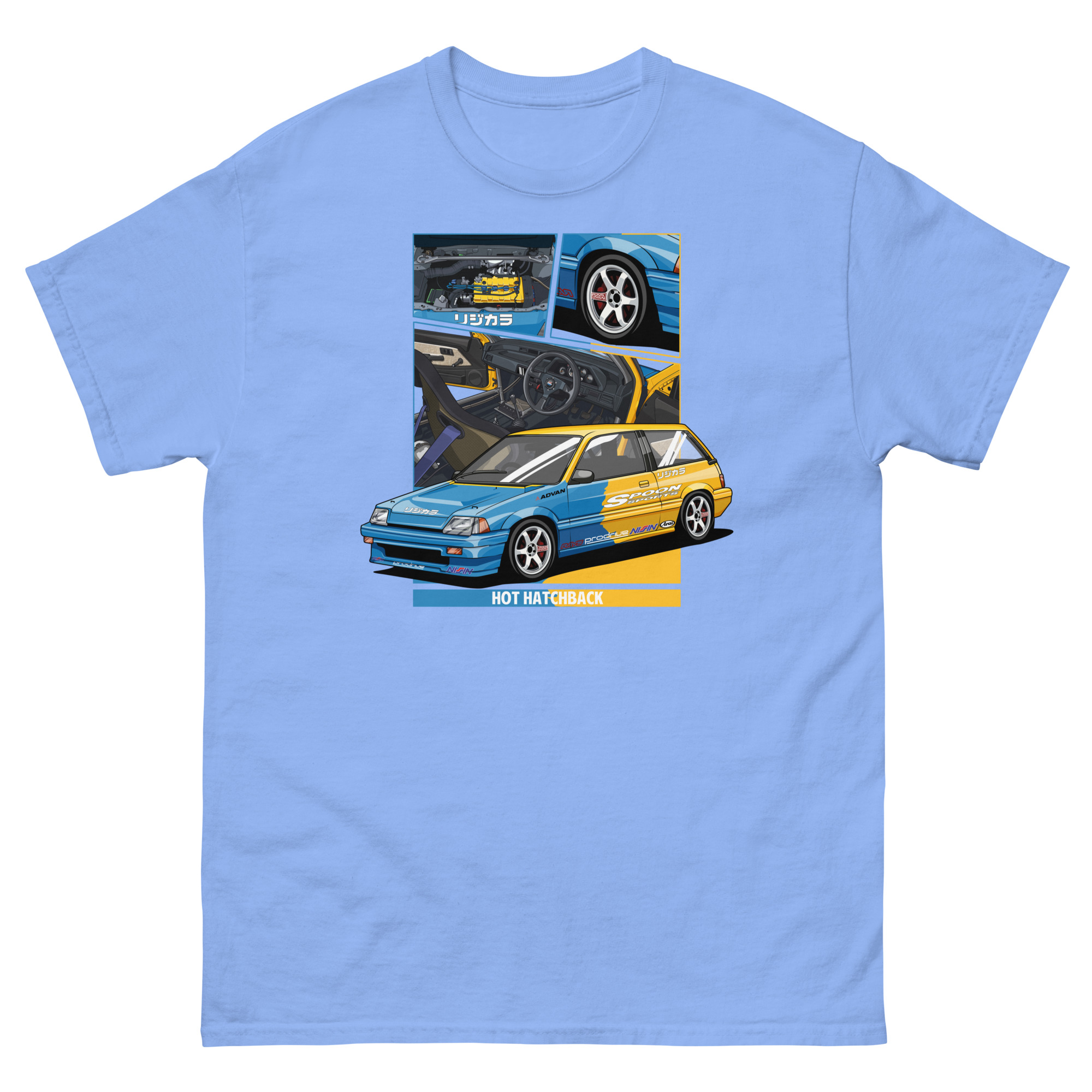 JDM Hot Hatch Unisex Classic Tee - Image 13