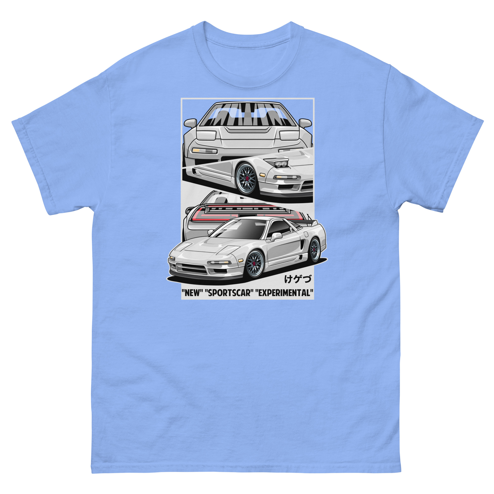 White JDM NSX Unisex Classic Tee - Image 13