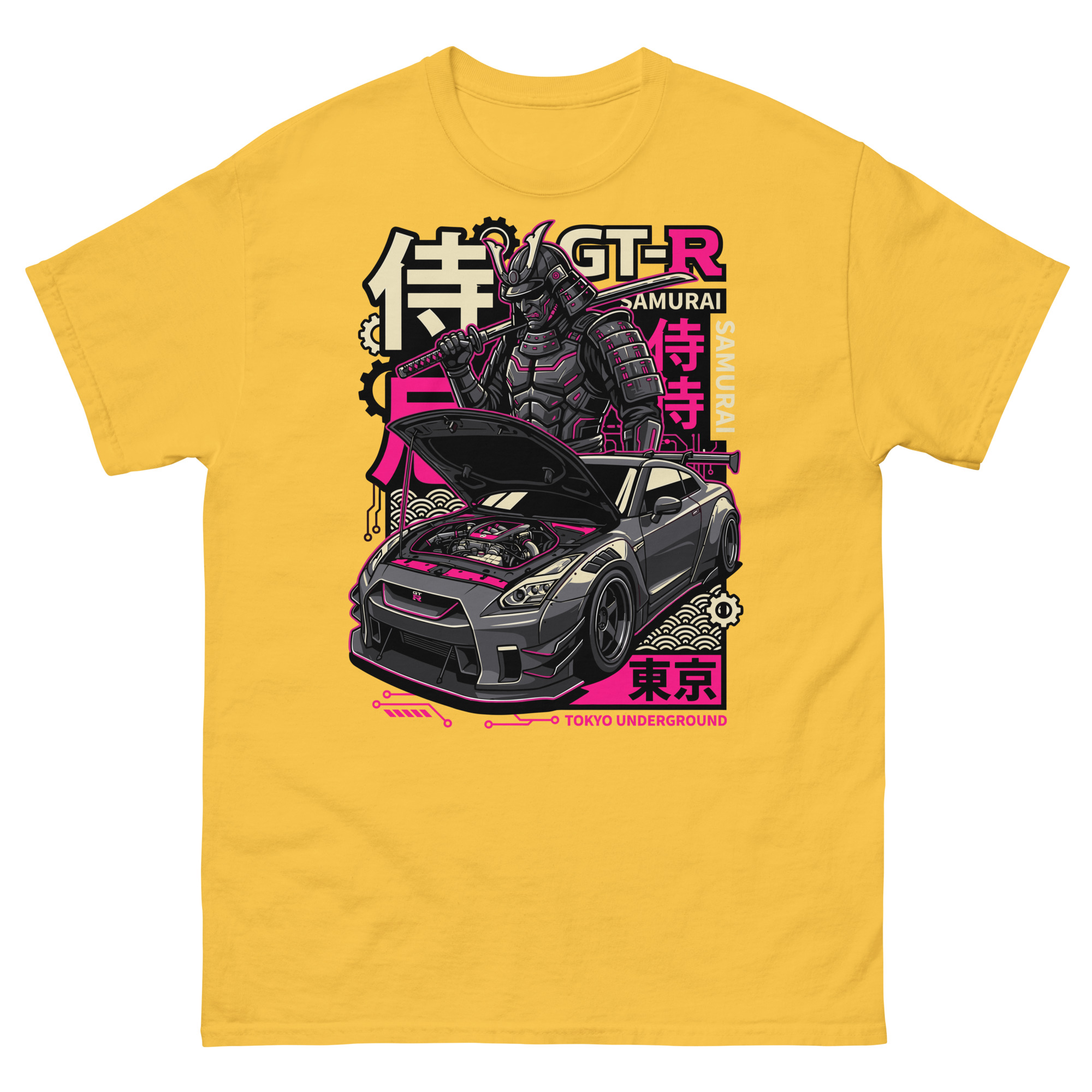 Samurai GT-R R35 Unisex Classic Tee - Image 17