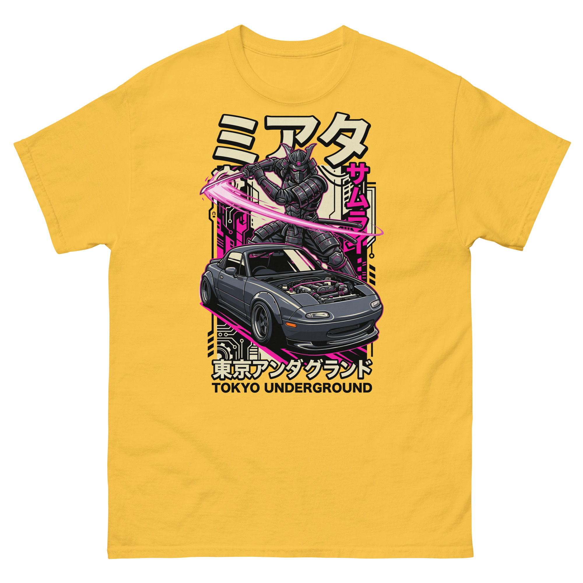 Samurai NA Miata Unisex Classic Tee - Image 17