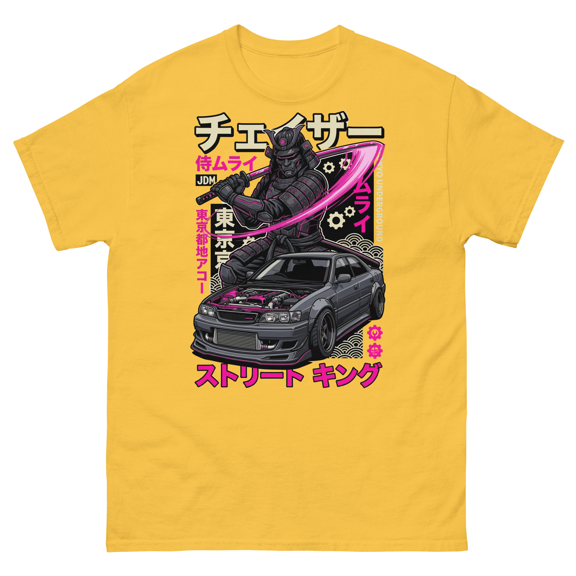 Samurai Chaser JZX100 Unisex Classic Tee - Image 17