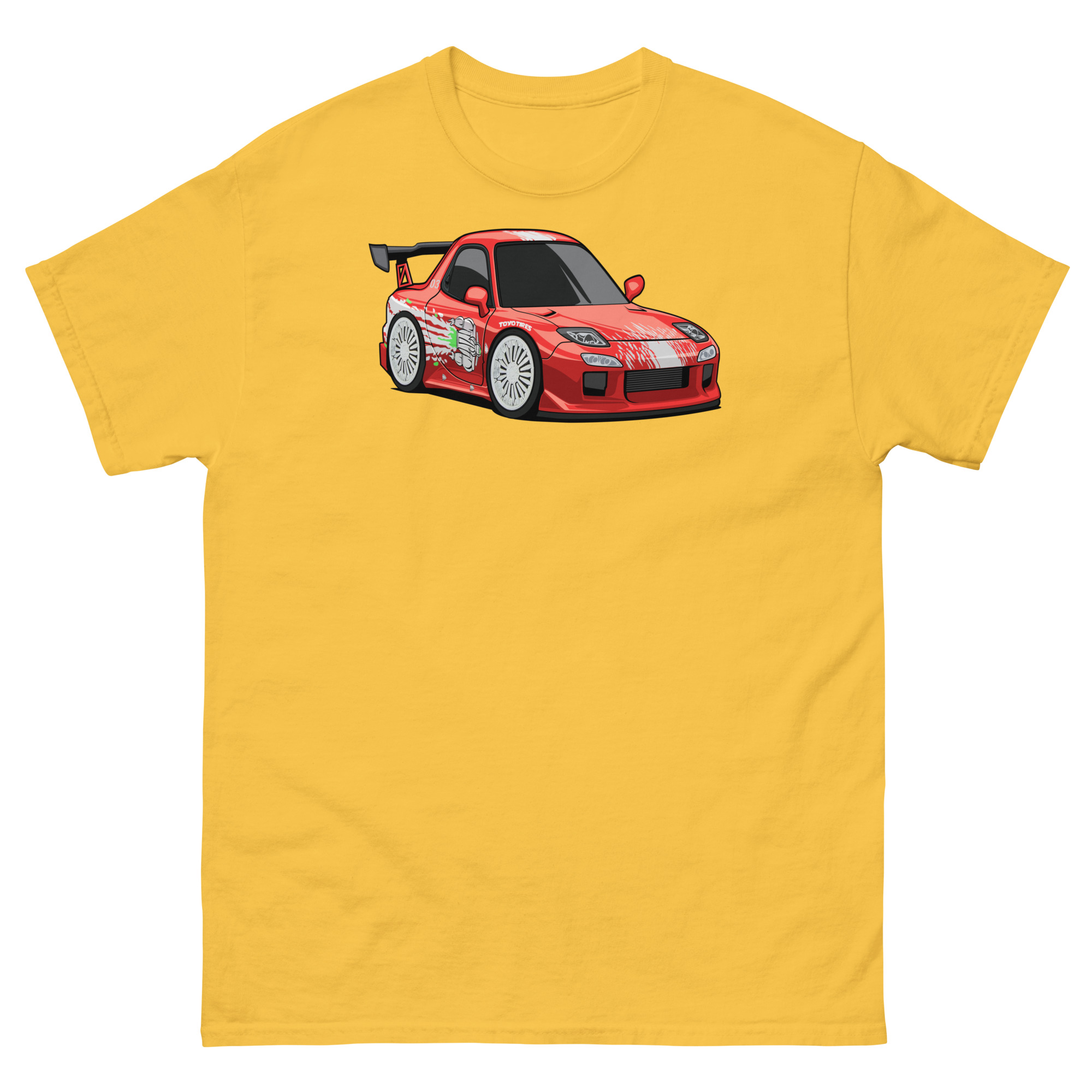 RX-7 Chibi Style Unisex Classic Tee - Image 17
