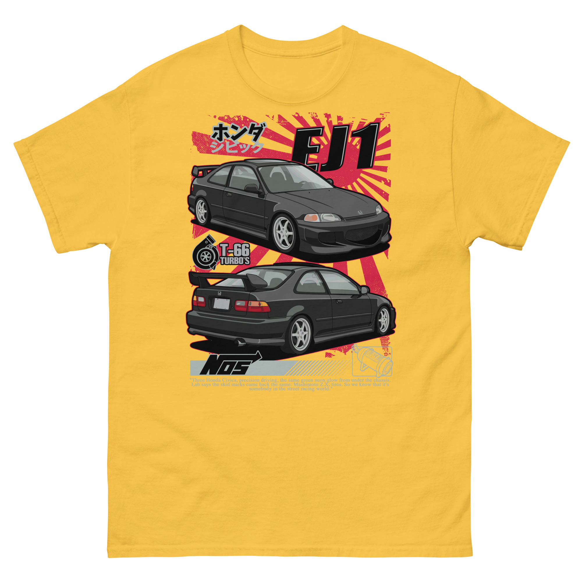 EJ1 Coupe Unisex Classic Tee - Image 17
