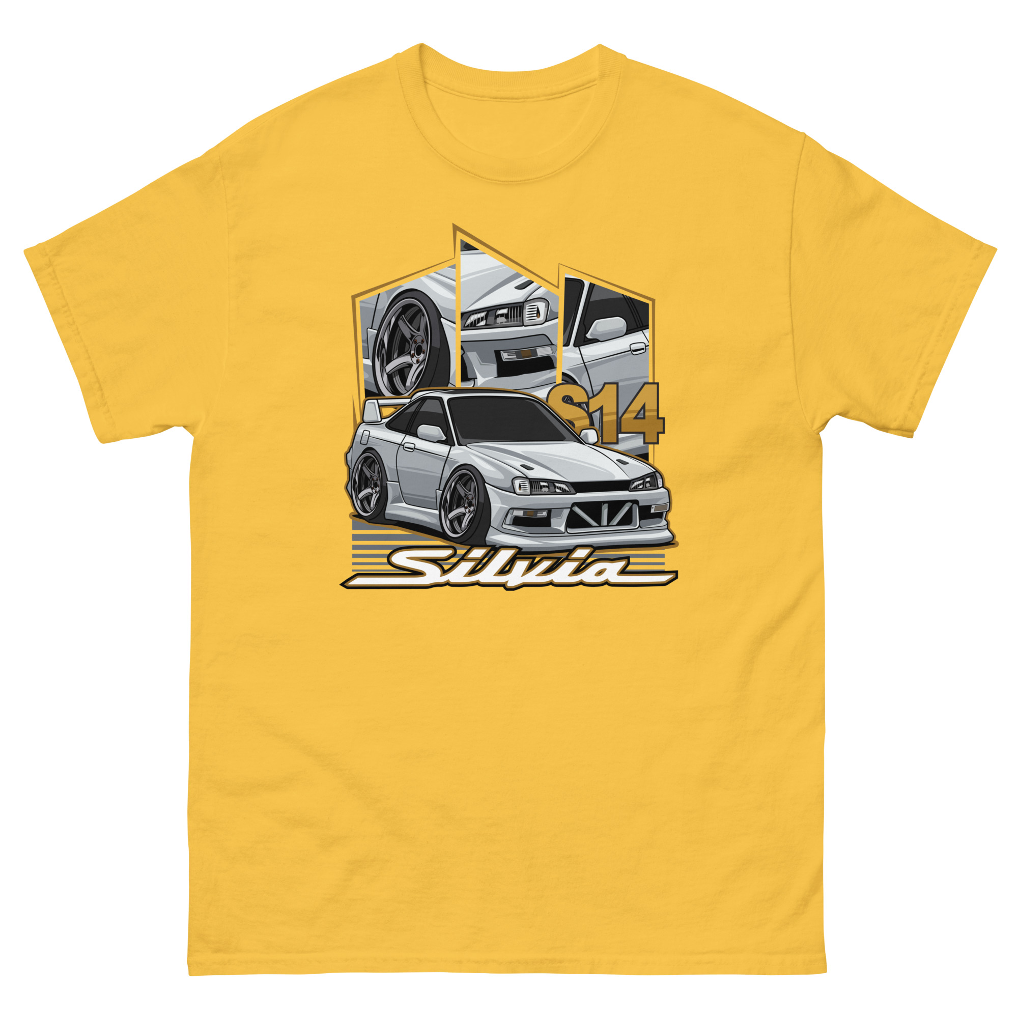 Silvia S14 Unisex Classic Tee - Image 17