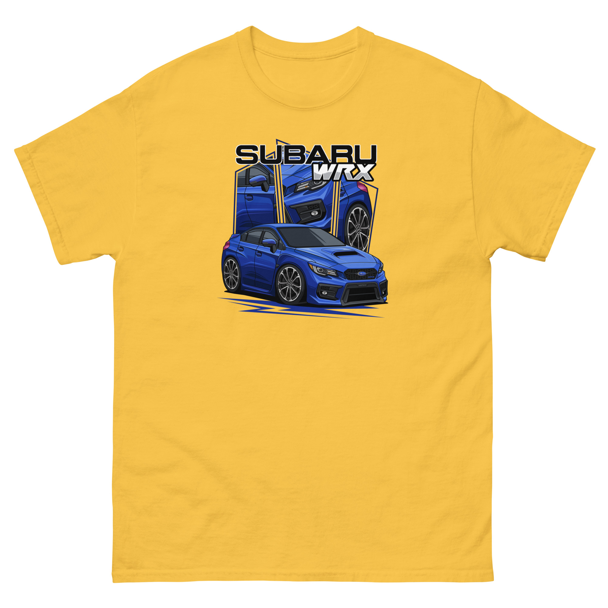 JDM Blue WRX Unisex Classic Tee - Image 17