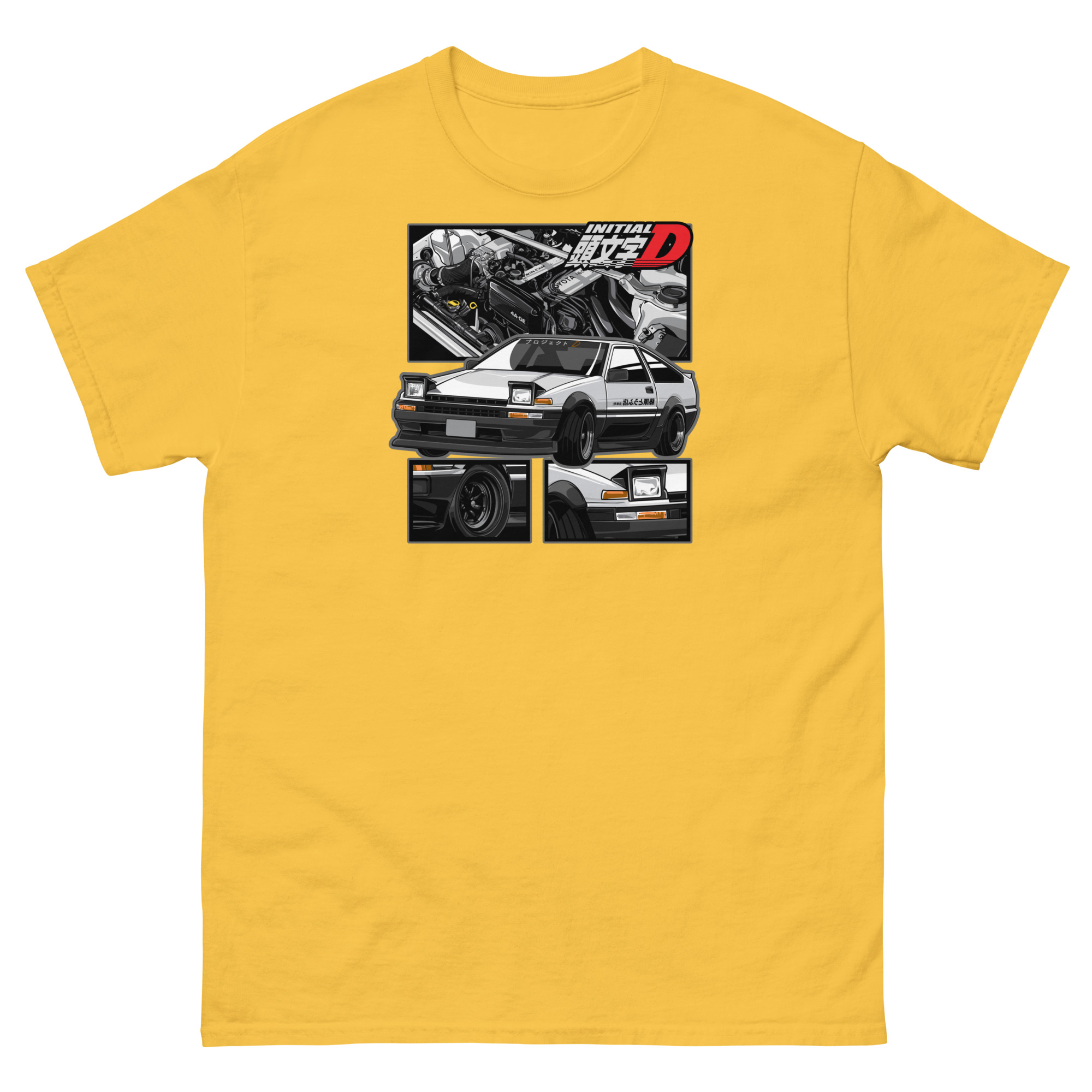 ID Trueno AE86 Unisex Classic Tee - Image 17