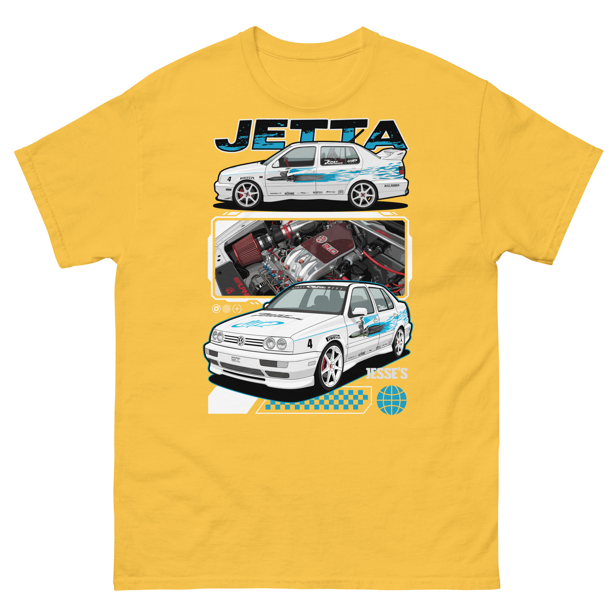 Jesse's Jetta Unisex Classic Tee - Image 17